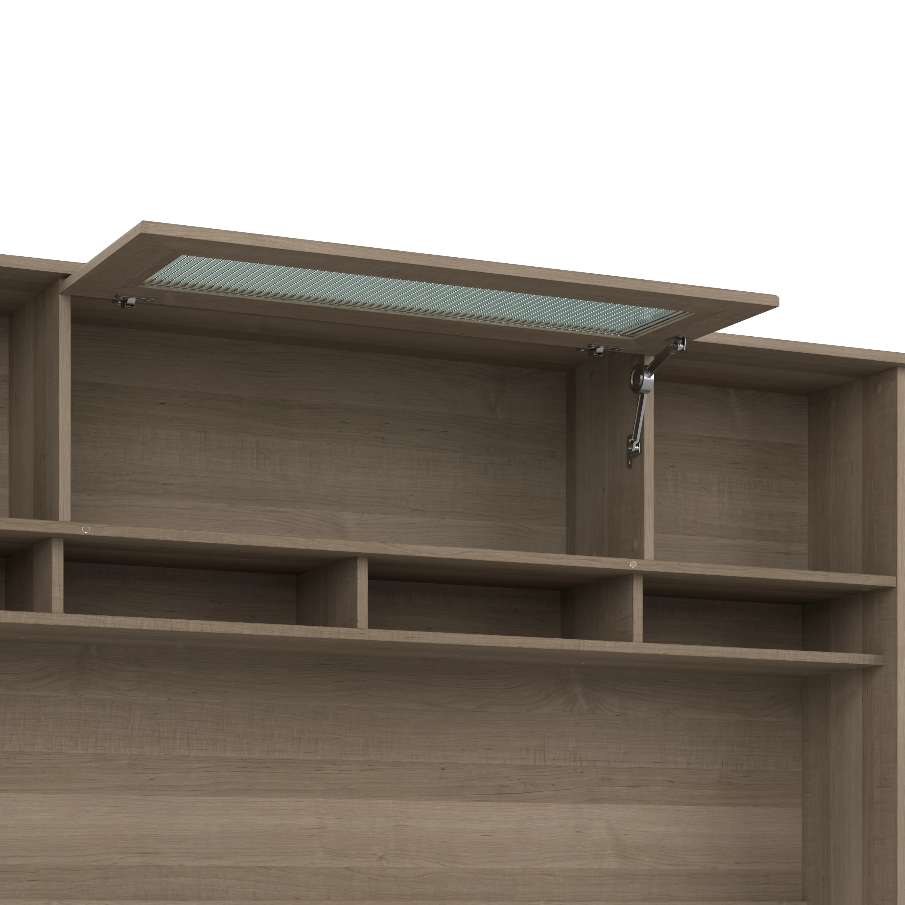 Cabot 72W Computer Desk with Hutch