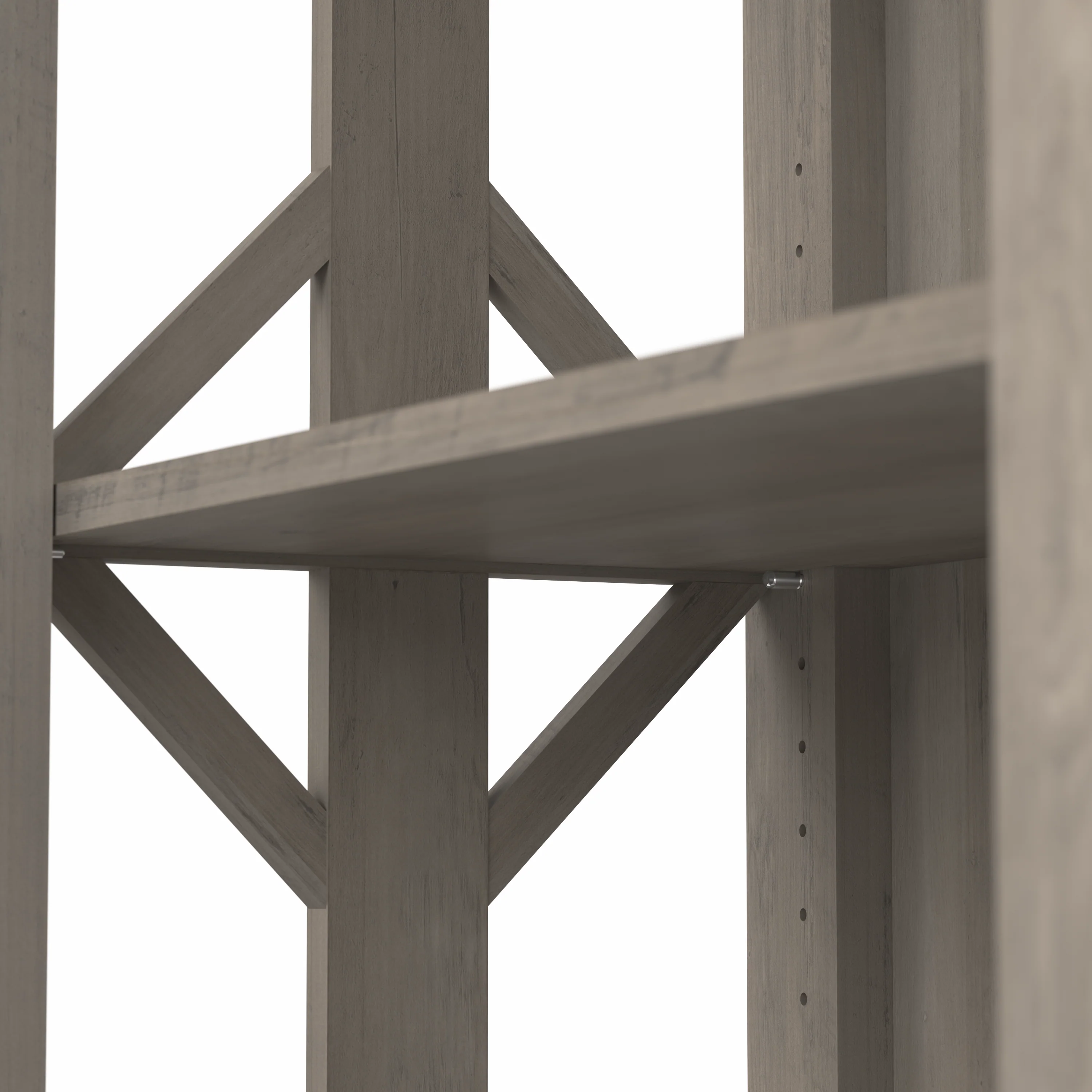 Homestead 4 Shelf Farmhouse Bookcase