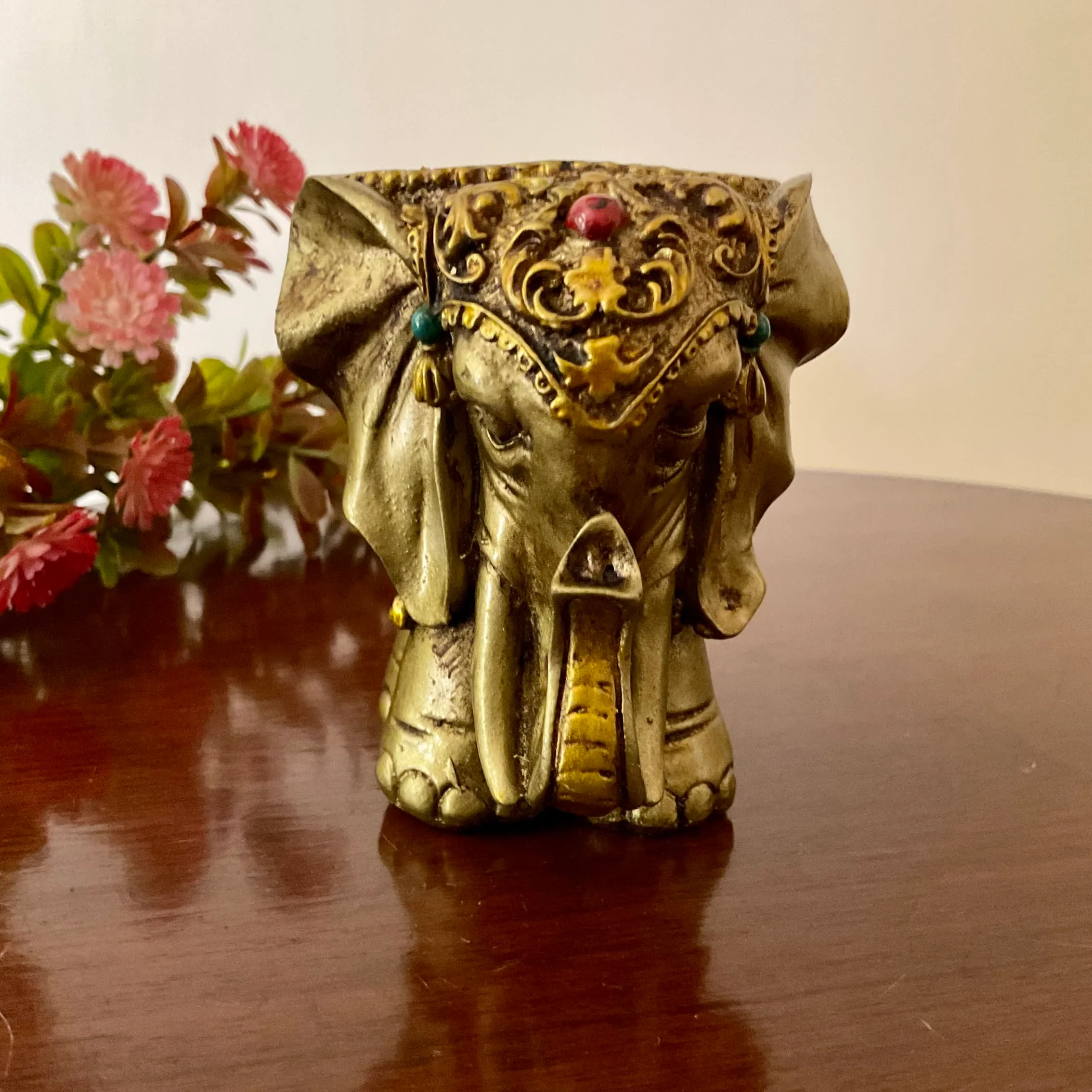 Elephant Tea Light Holder (Set of 4) - Festive Decor