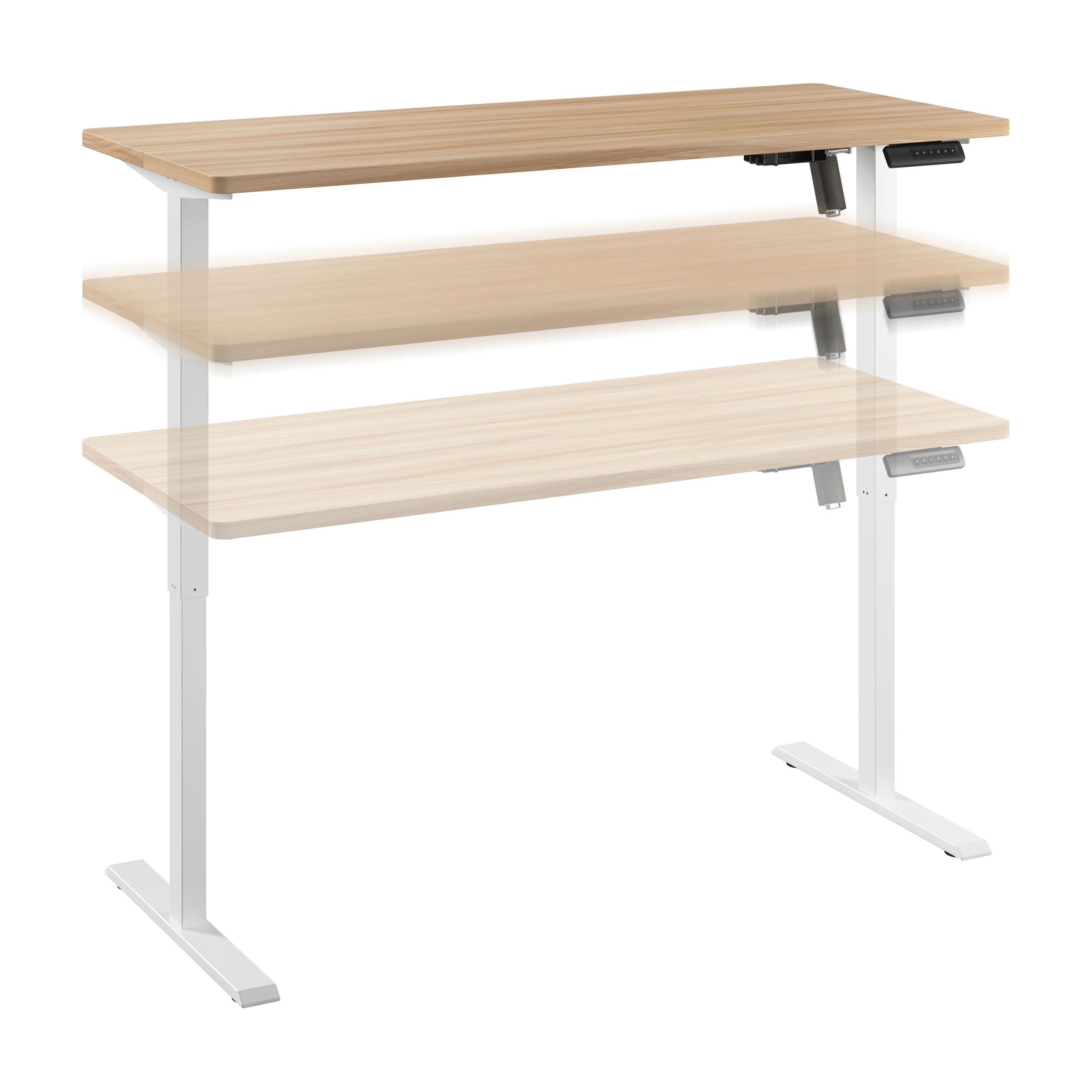 Energize 55W x 24D Electric Height Adjustable Standing Desk