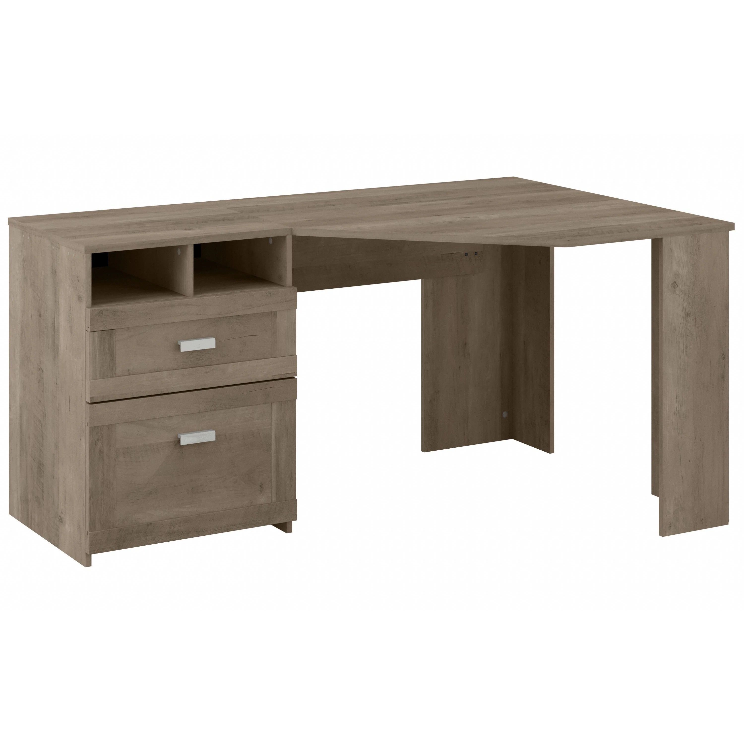 Wheaton 60W Reversible Corner Desk with Storage