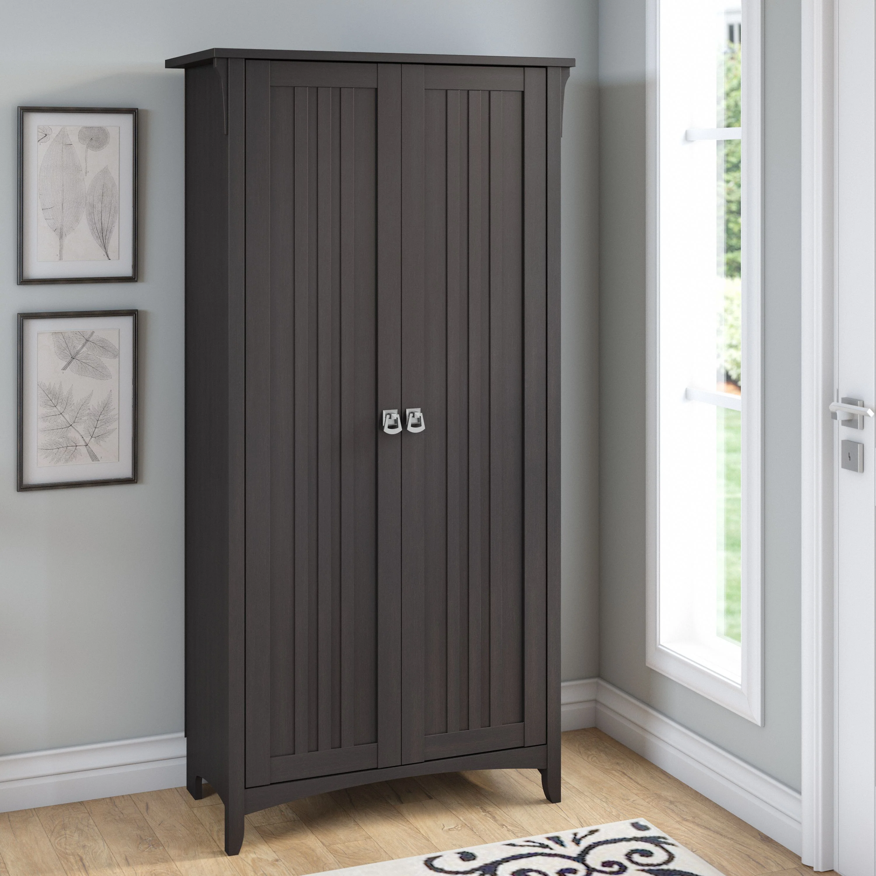 Salinas Tall Storage Cabinet with Doors