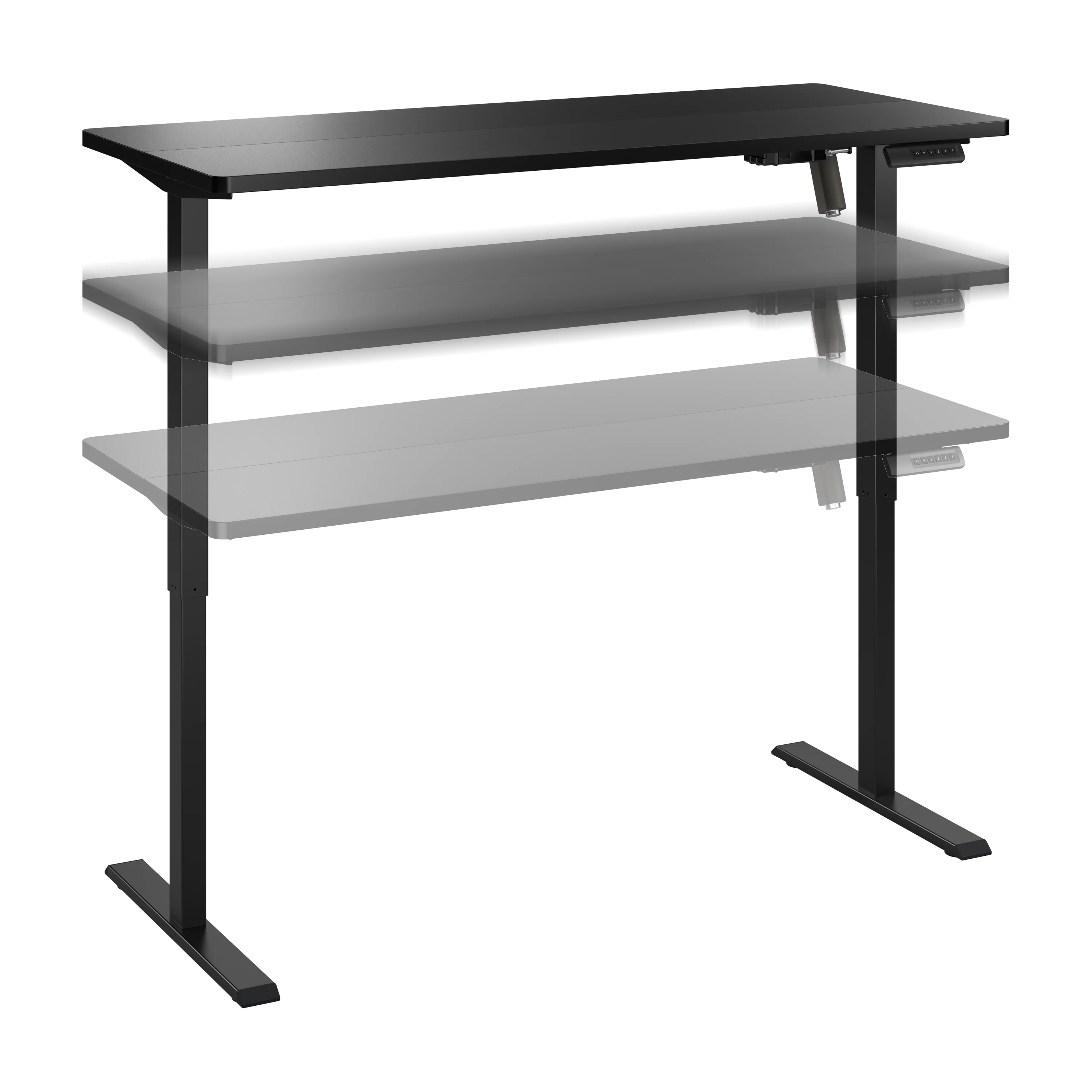 Energize 55W x 24D Electric Height Adjustable Standing Desk