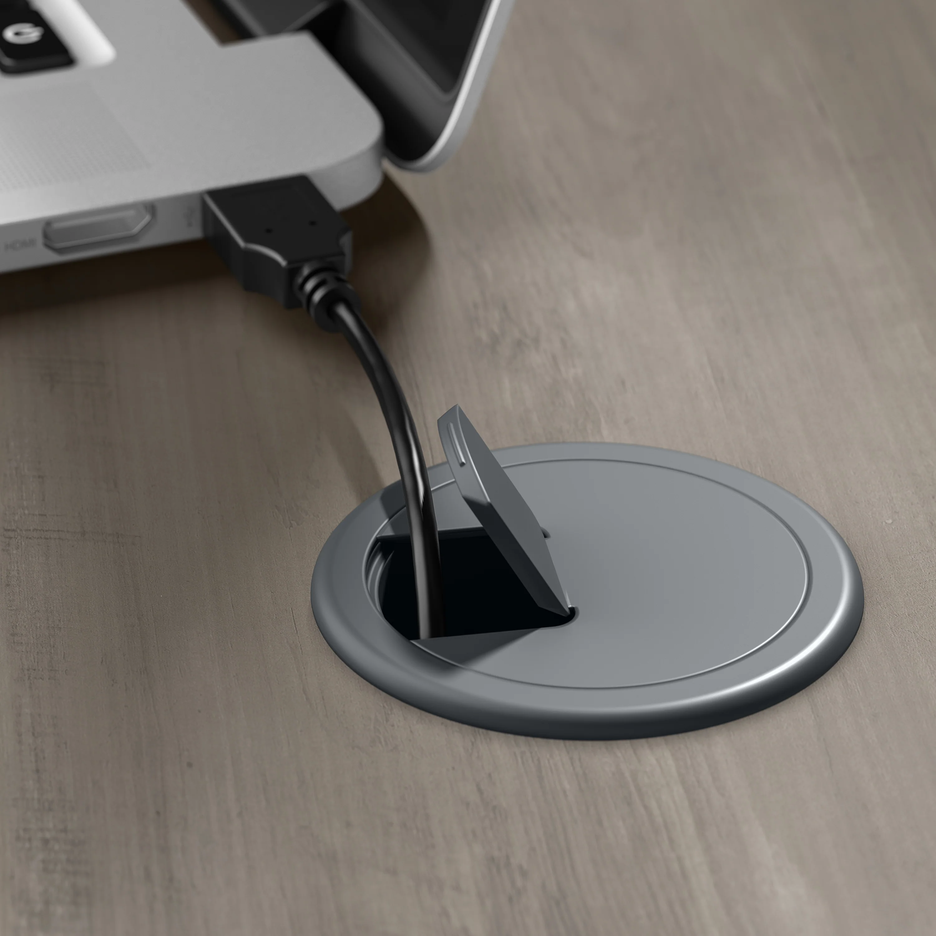 Coliseum 60W Designer Desk with Set of Two Bookcases with Doors