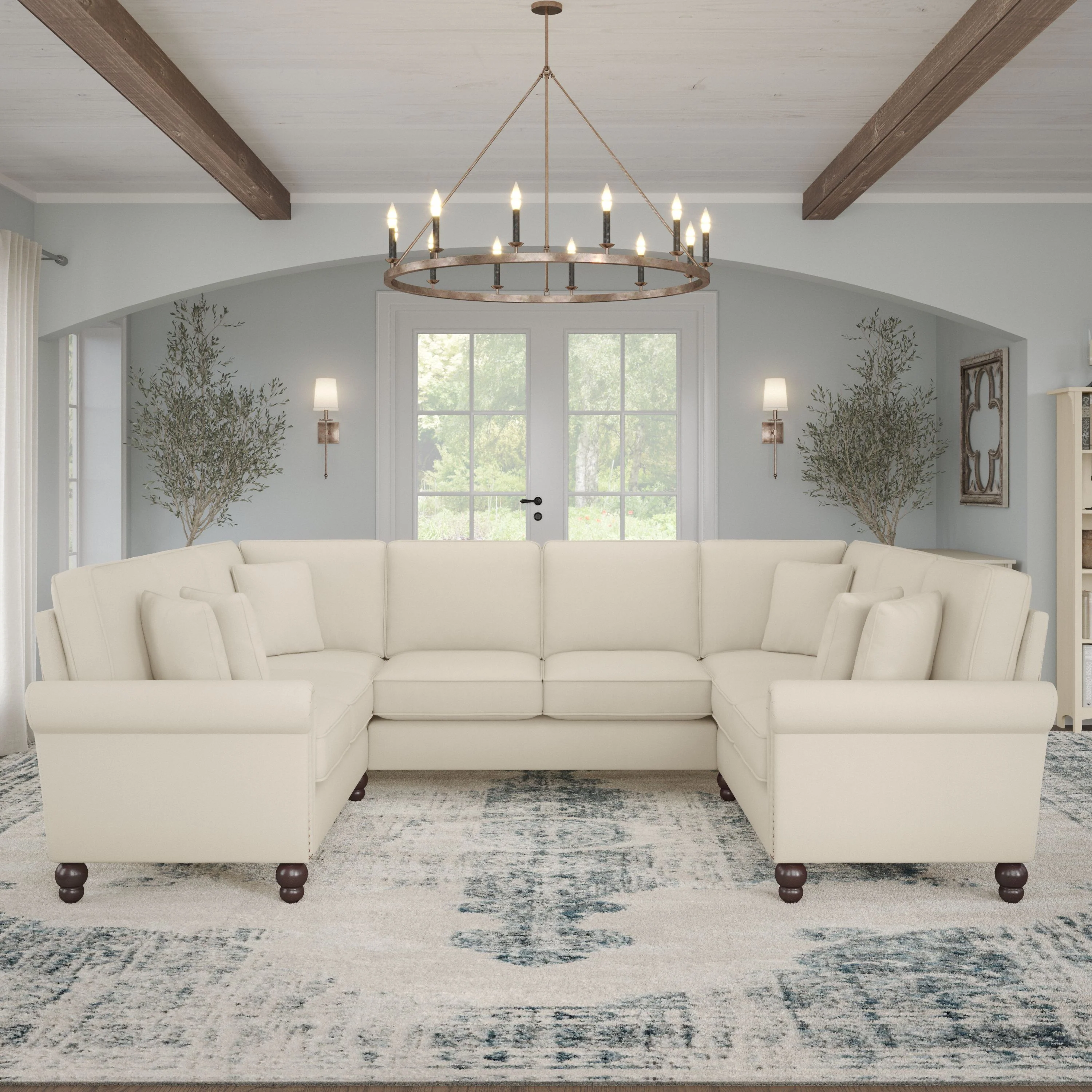 Coventry 113W U Shaped Sectional Couch