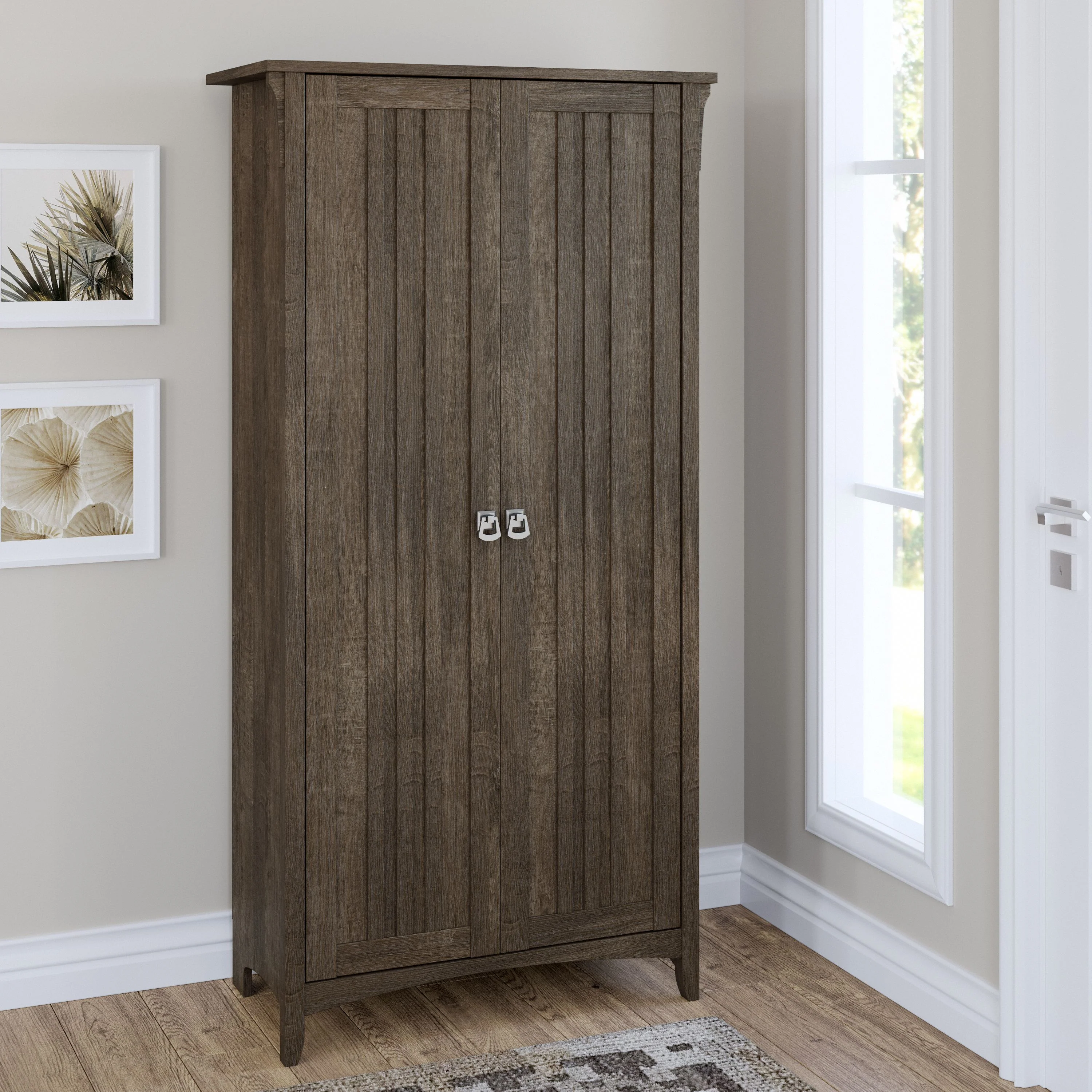 Salinas Tall Storage Cabinet with Doors