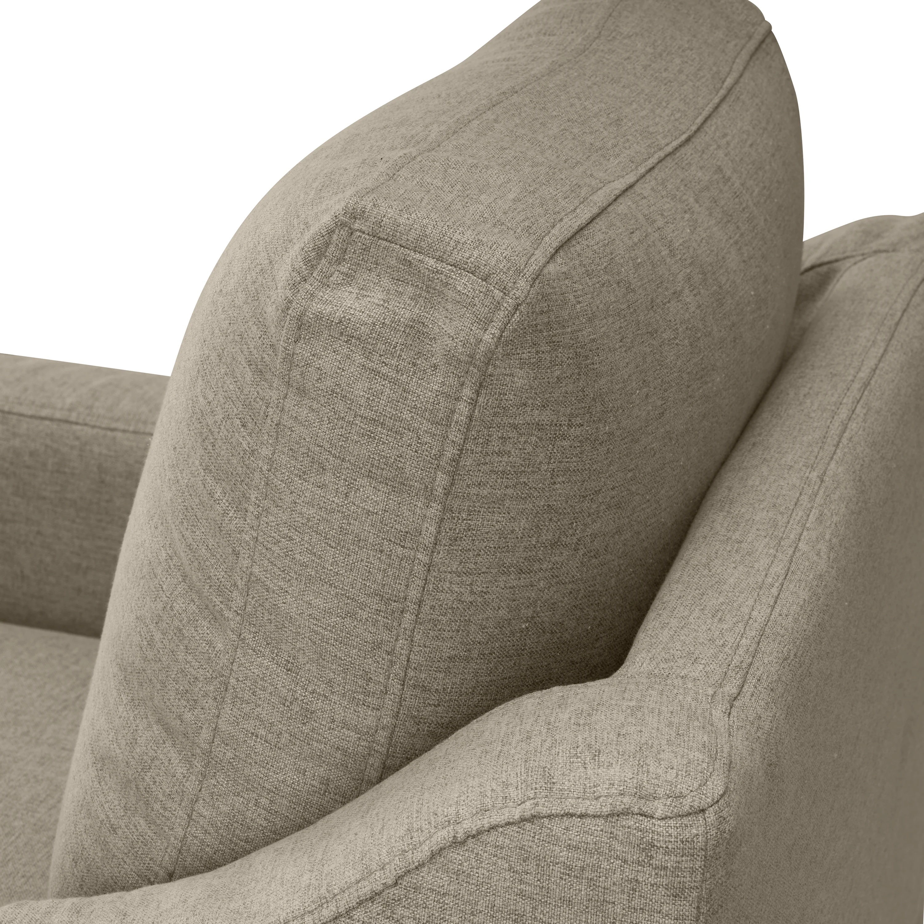 Bush Home Harper Swivel Accent Chair with Slipcover