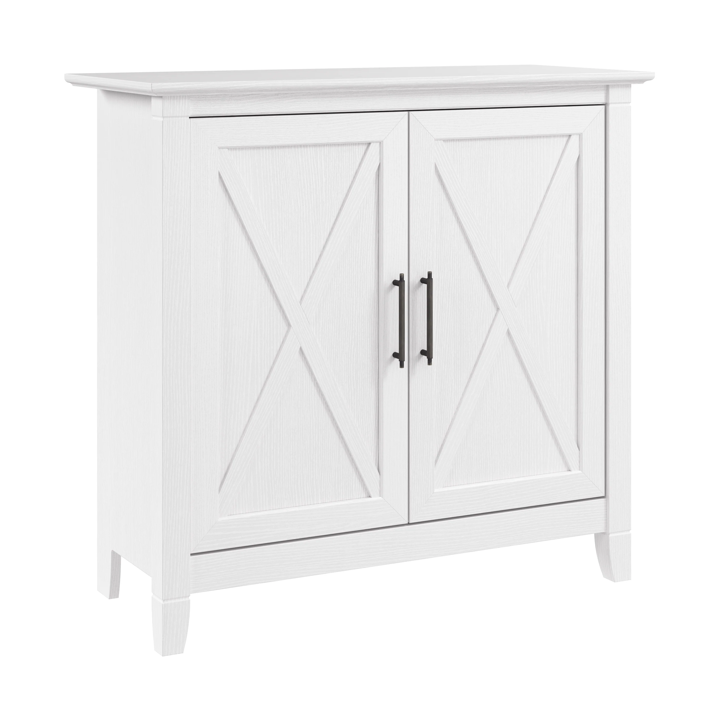 Key West Small Storage Cabinet with Doors and Shelves
