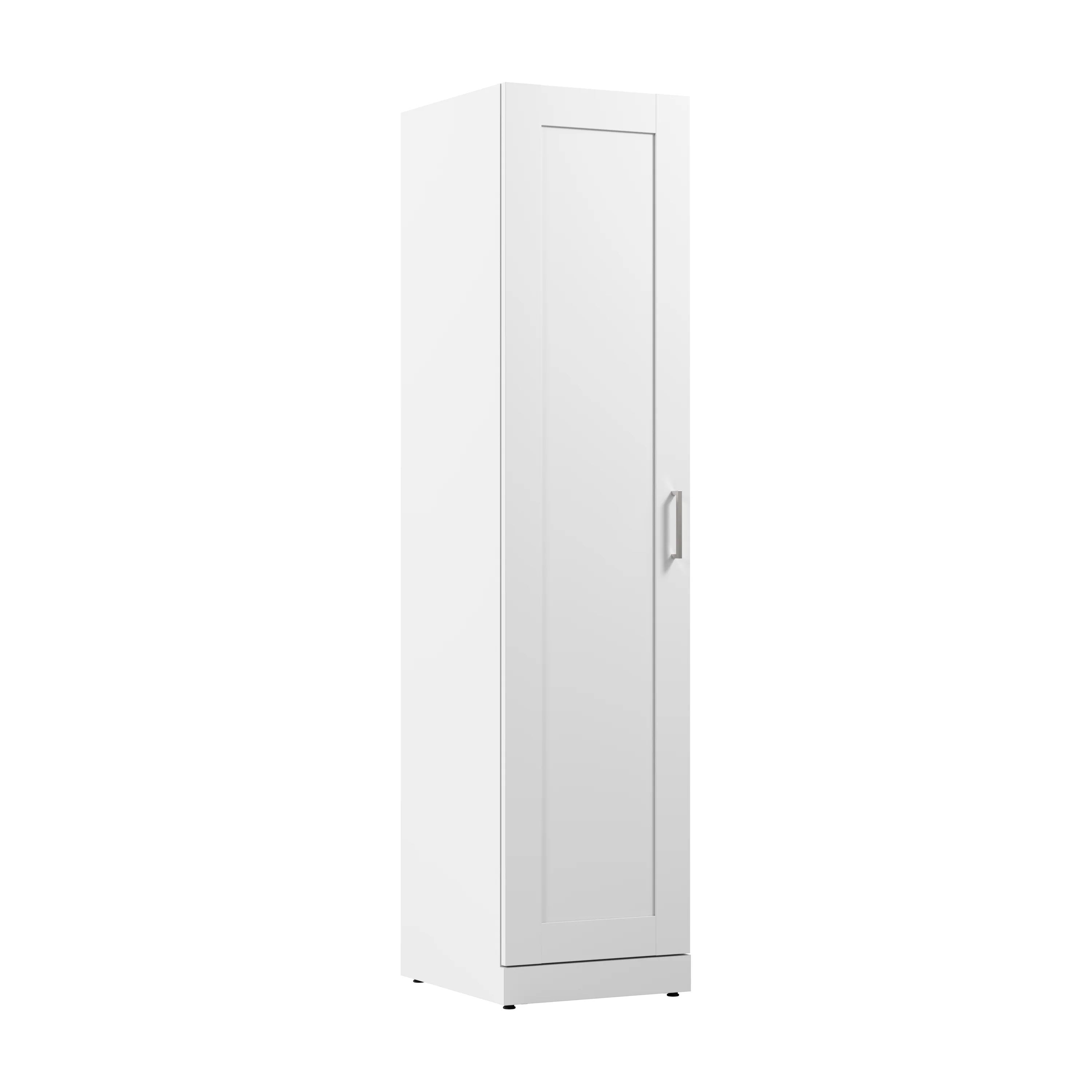 Hampton Heights 17W Tall Narrow Storage Cabinet with Door and Shelves