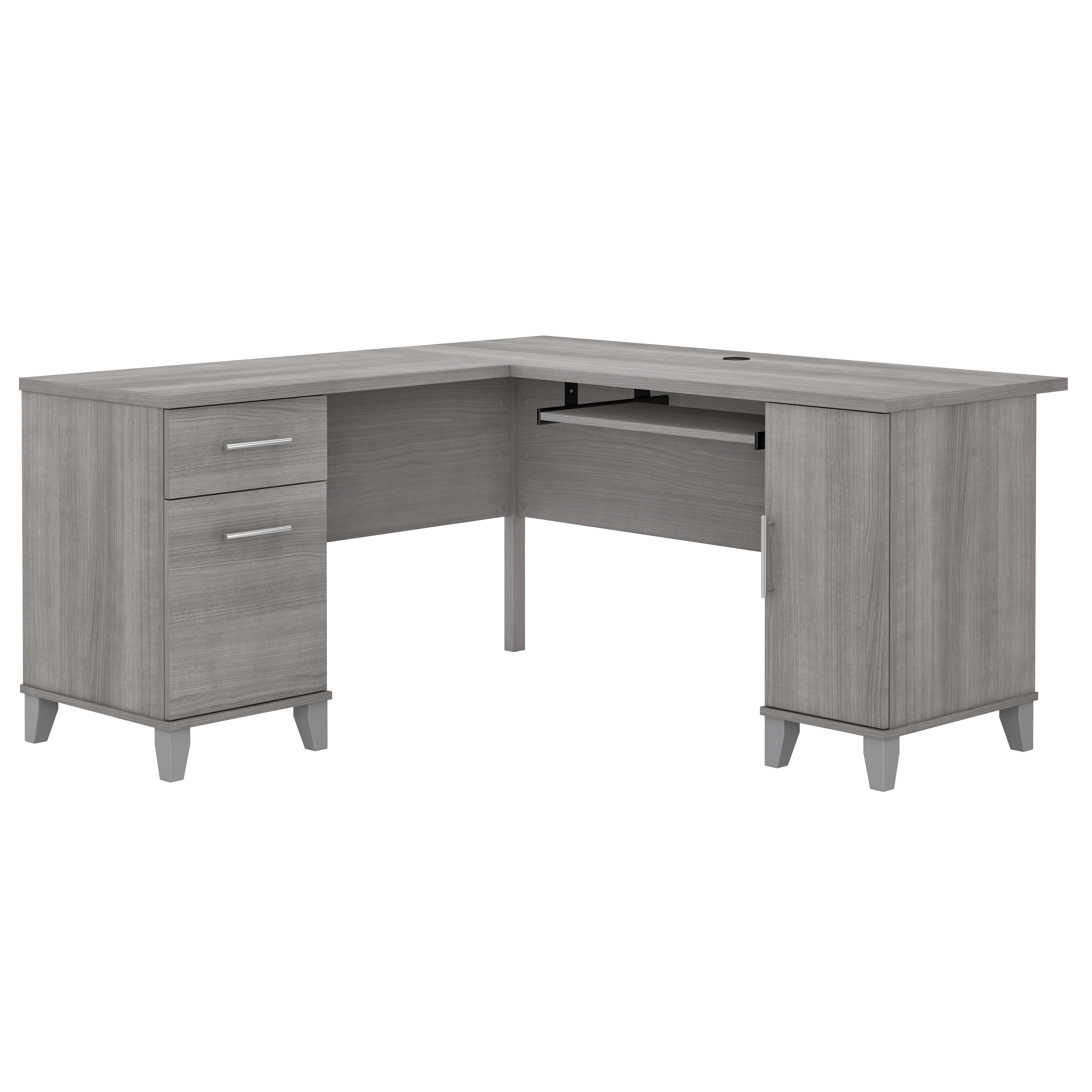 Somerset 60W L Shaped Desk with Storage