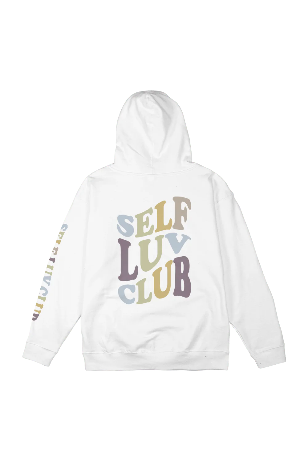 Miyaeva Renae: Self Luv Club White Hoodie