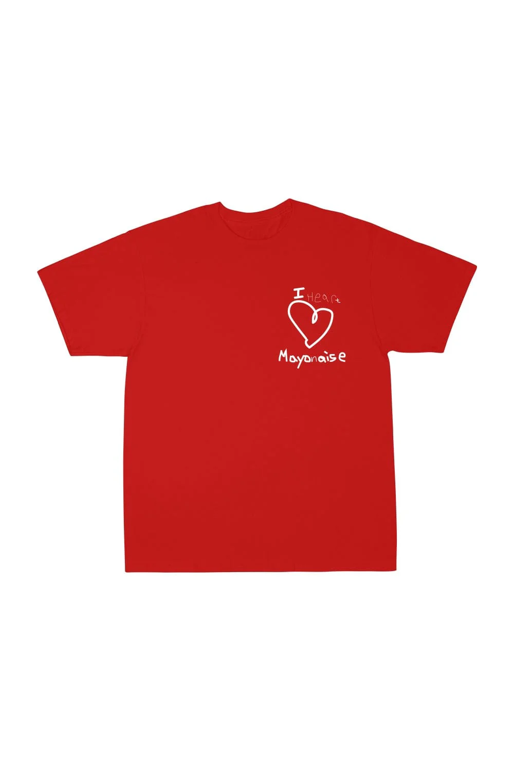 Emily Zugay: I Love Mayo Red Shirt