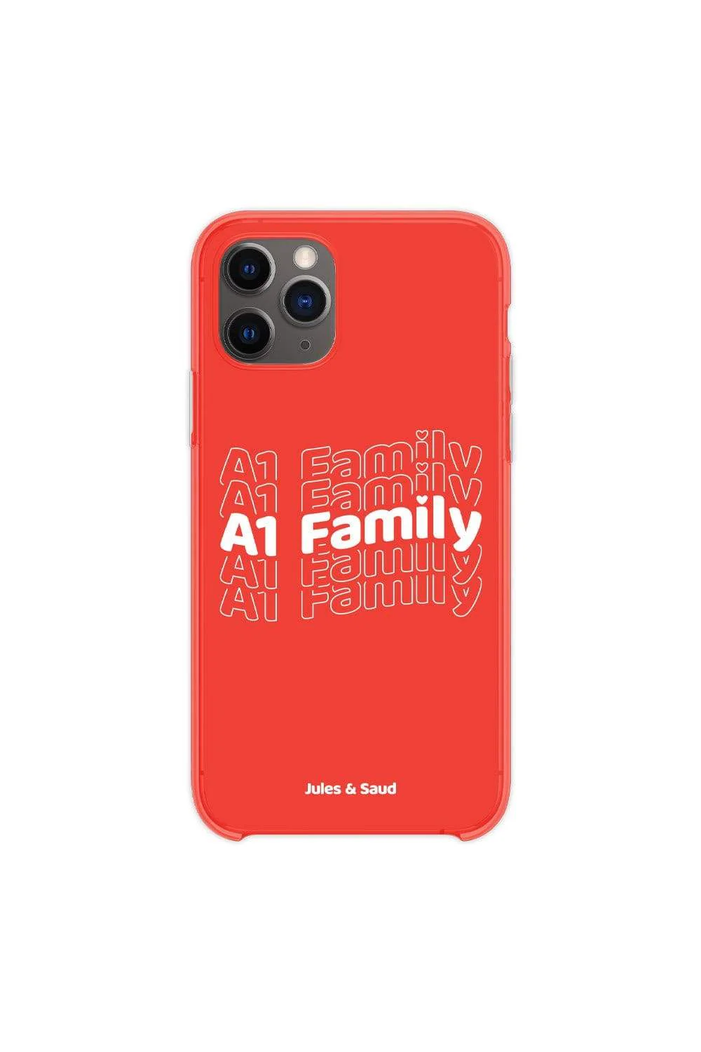 Jules and Saud: Red A1 Family Phone Case
