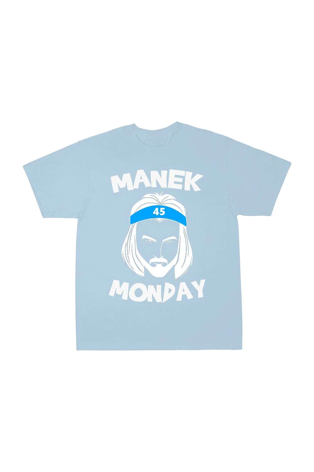 Brady Manek: Manek Monday Blue Shirt