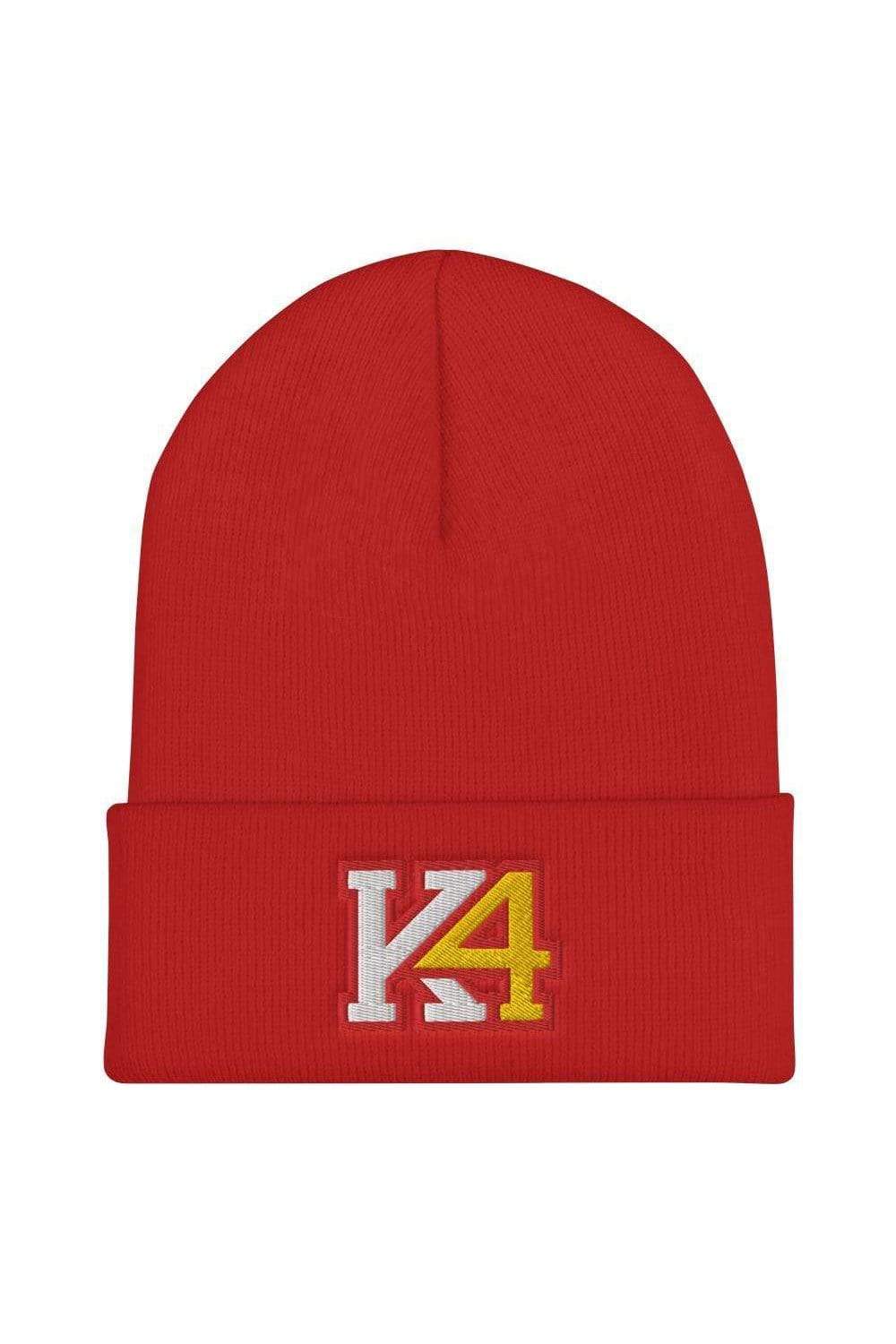 Korey Foreman: K4 Red Beanie