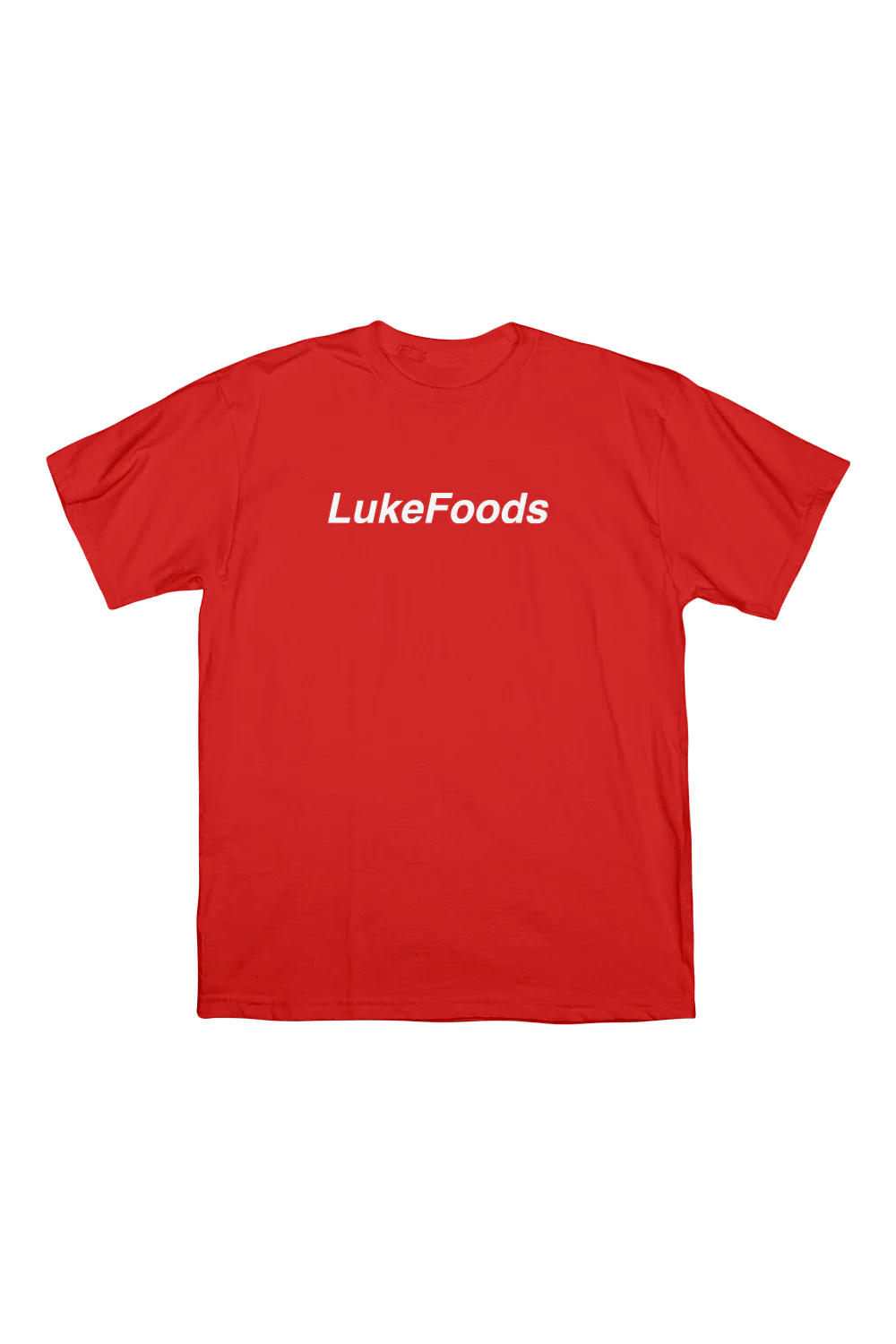 LukeFoods: Staple Red Shirt
