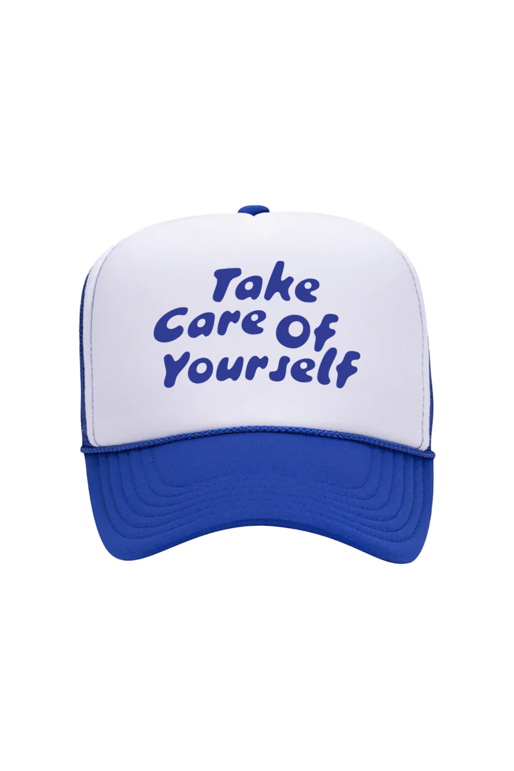 Fanjoy: TCOY Royal Blue & White Trucker Hat