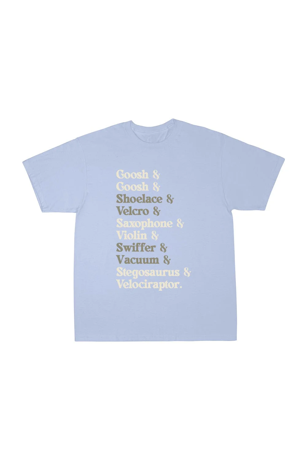 Maia Knight: Nicknames Light Blue Shirt