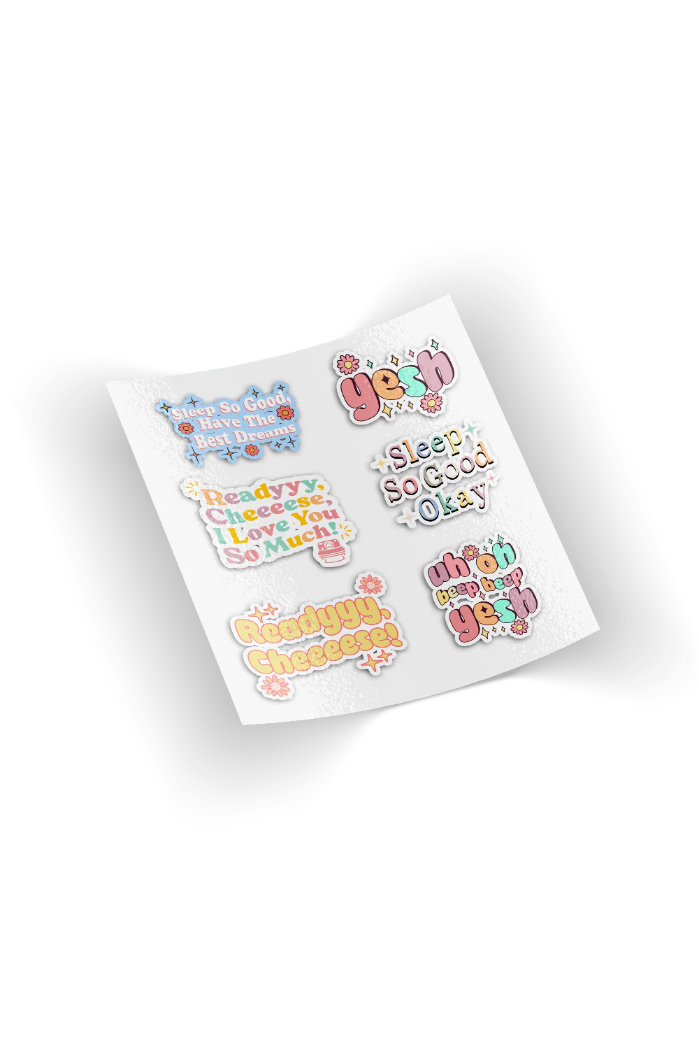 Lauren Derouen: Collectable Sticker Sheet