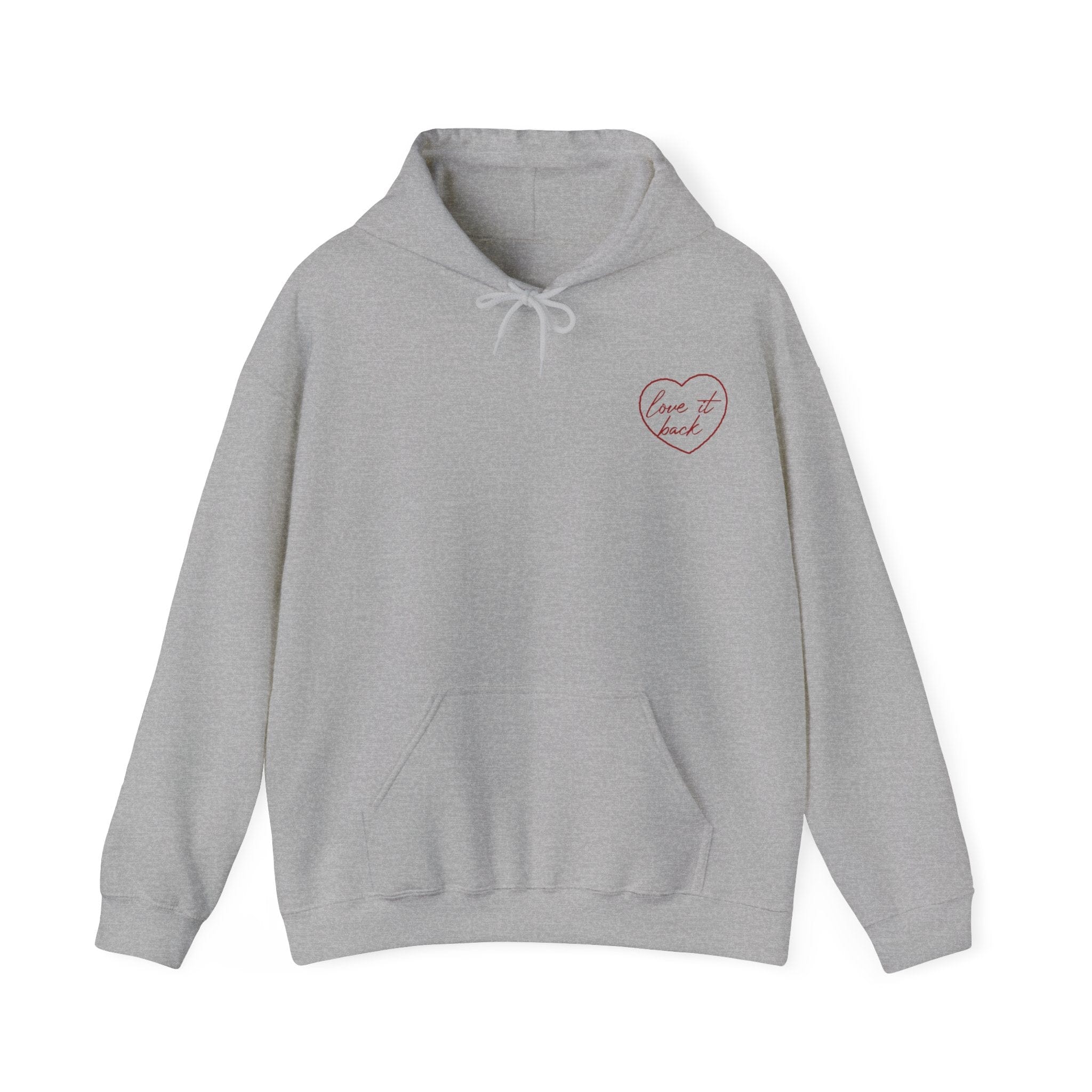 Lauren Raymond: The Universe Loves You Light Grey Hoodie