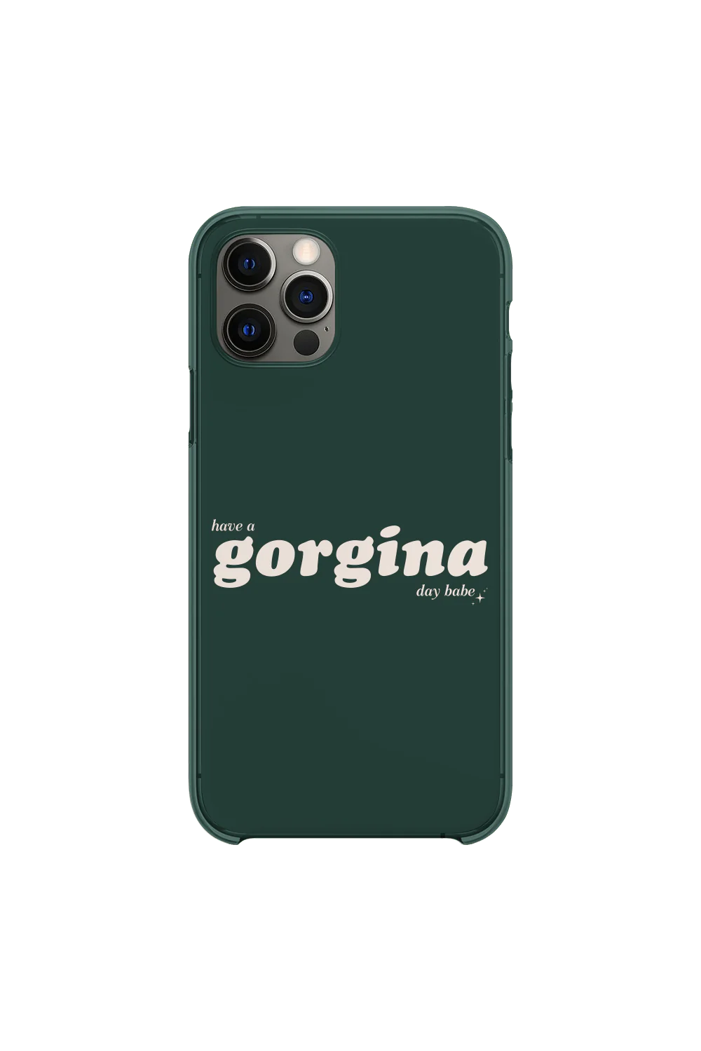 Zachariah: Have a Gorgina Day Babe Green Phone Case
