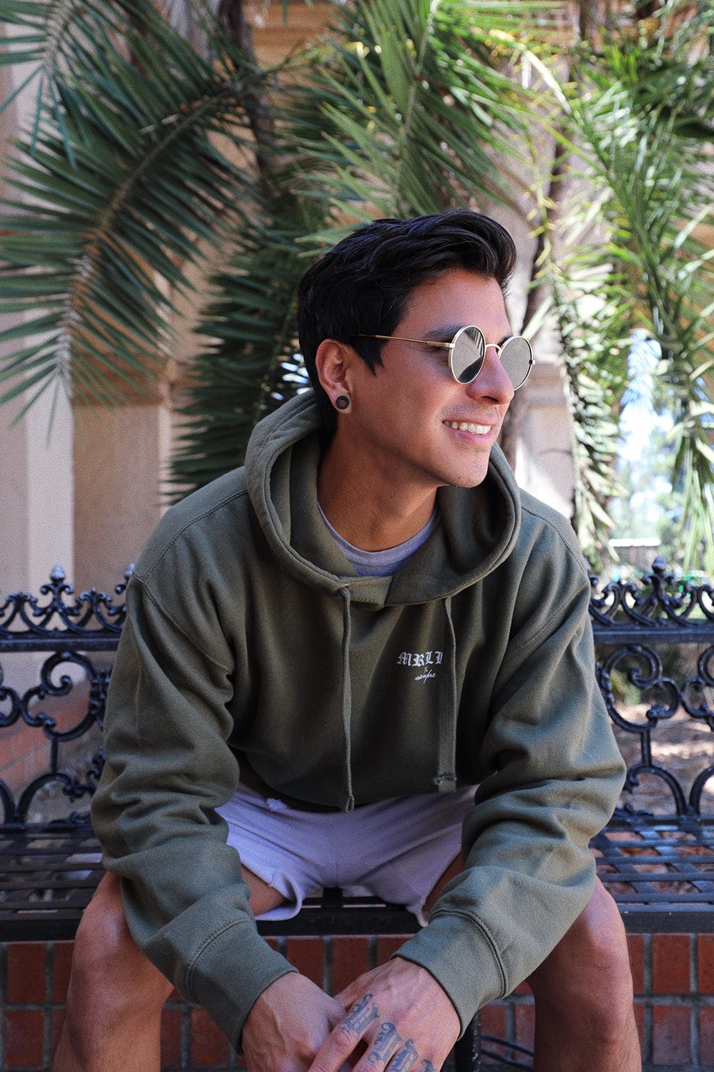 HeyitsPriguel: Deséenme Suerte Green Hoodie
