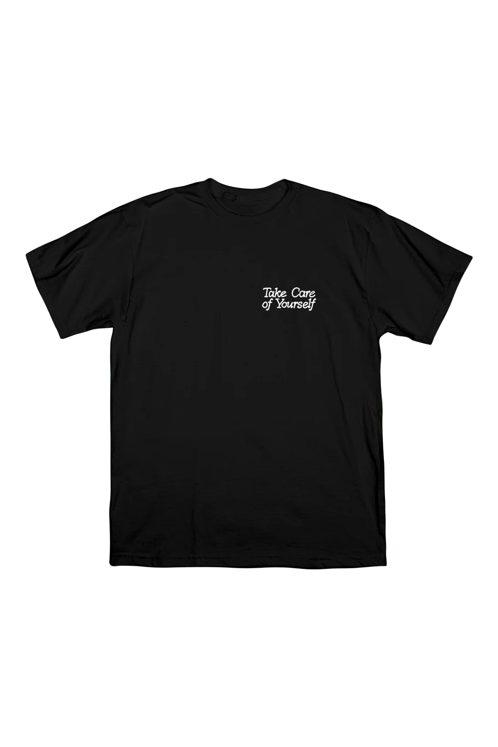 Fanjoy: Take Care Of Yourself Black Shirt