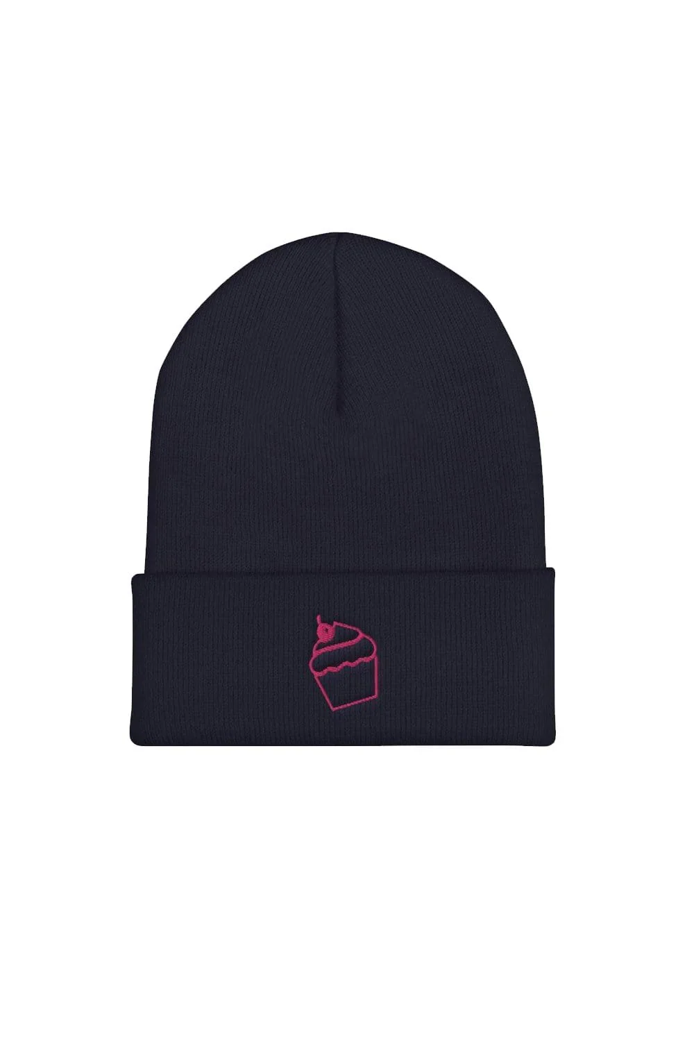 Derkslurp: Navy Cupcake Beanie