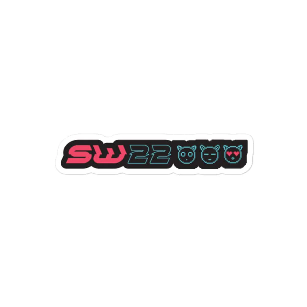 SssniperWolf: SW22 Sticker