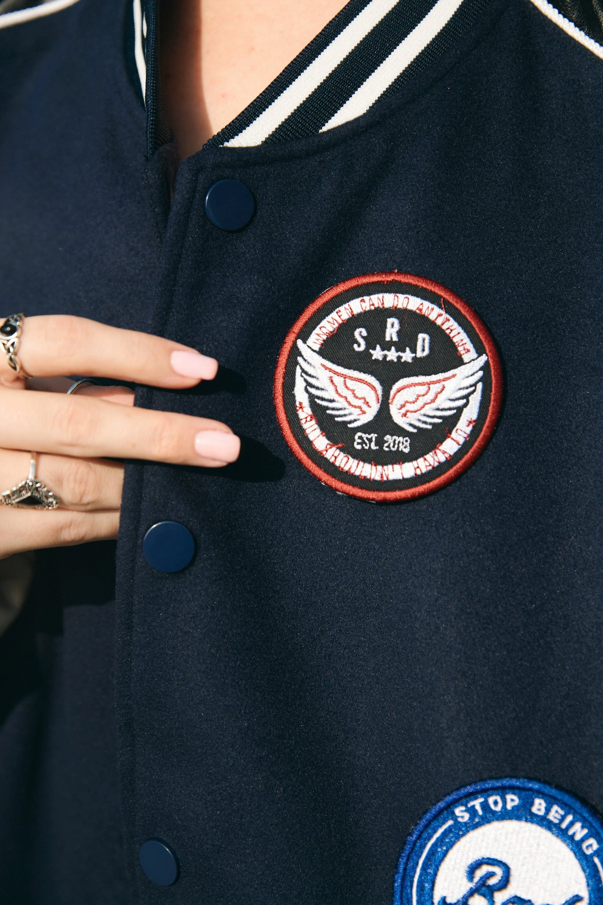 SheRatesDogs: Women Can Do Anything Embroidered Iron On Patch