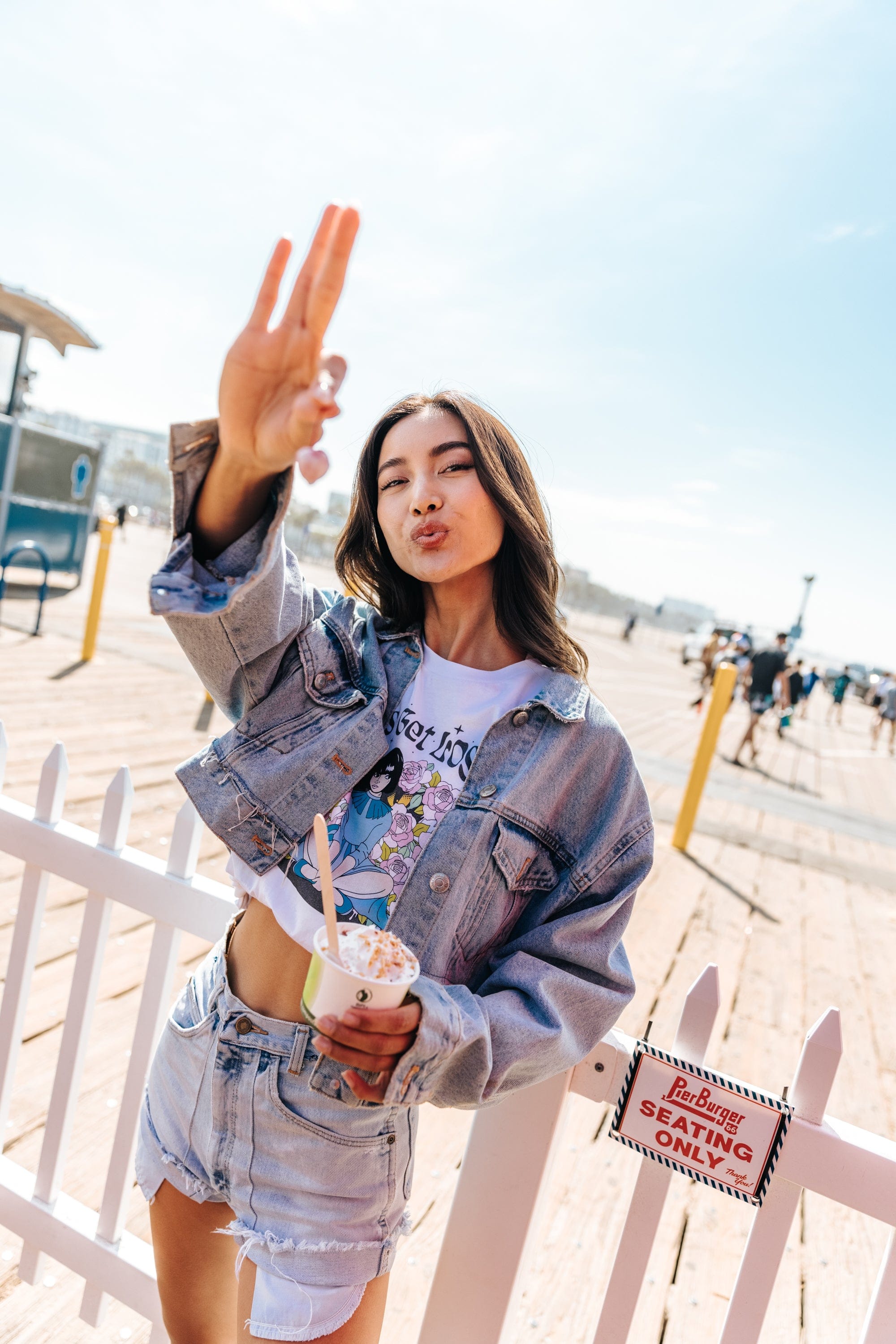 Fanjoy: Let's Get Lost White Shirt
