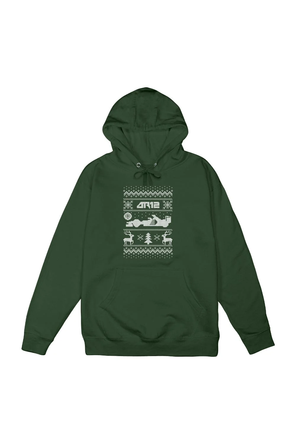 AR12: Ugly Green Christmas Hoodie