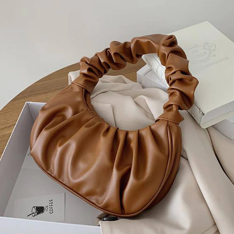 Serena Pleated Handbag