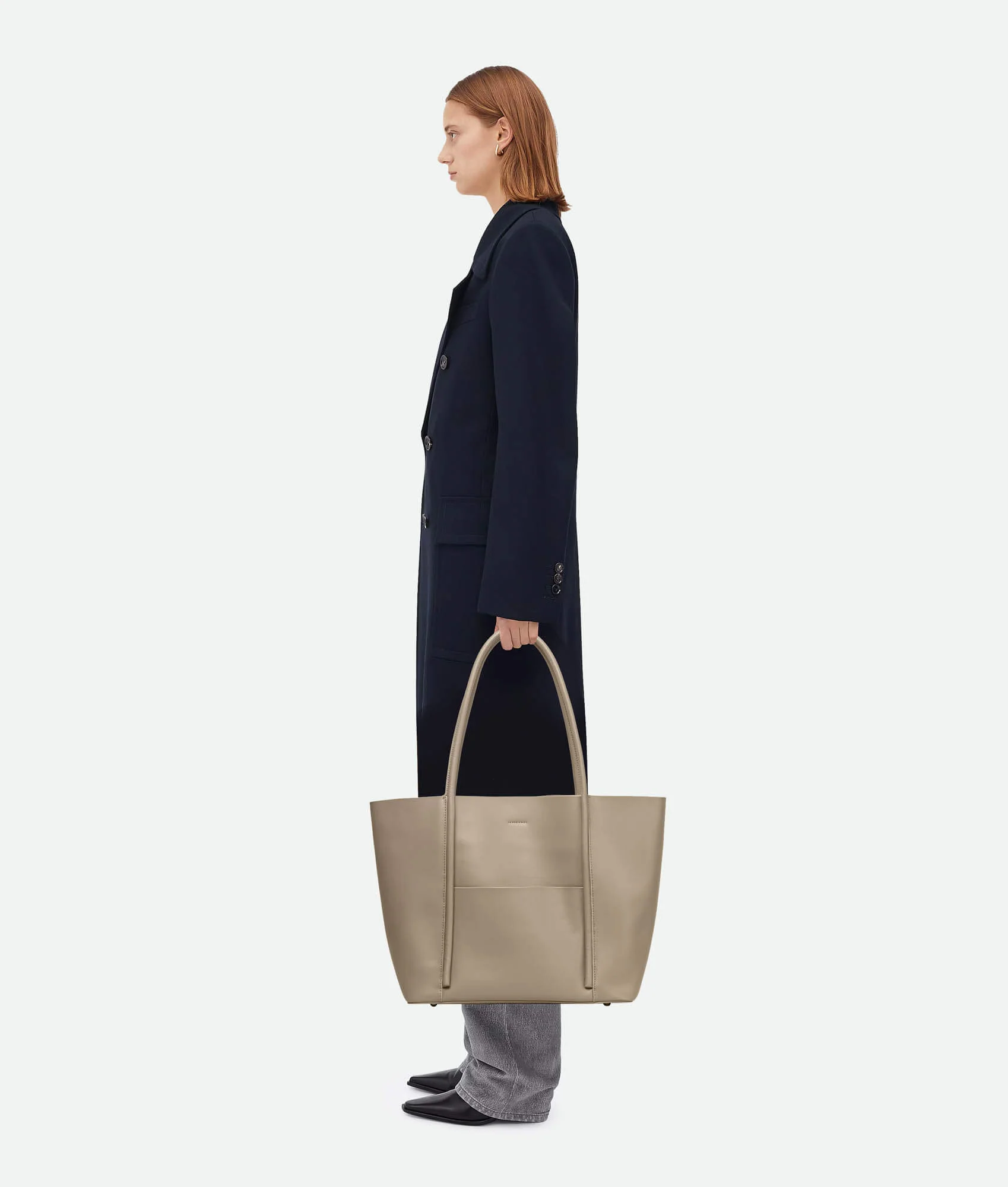 Max Leather Tote Bag