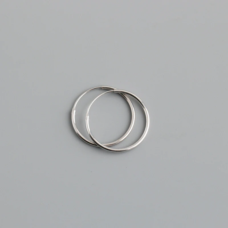 Thin Hoop Earrings