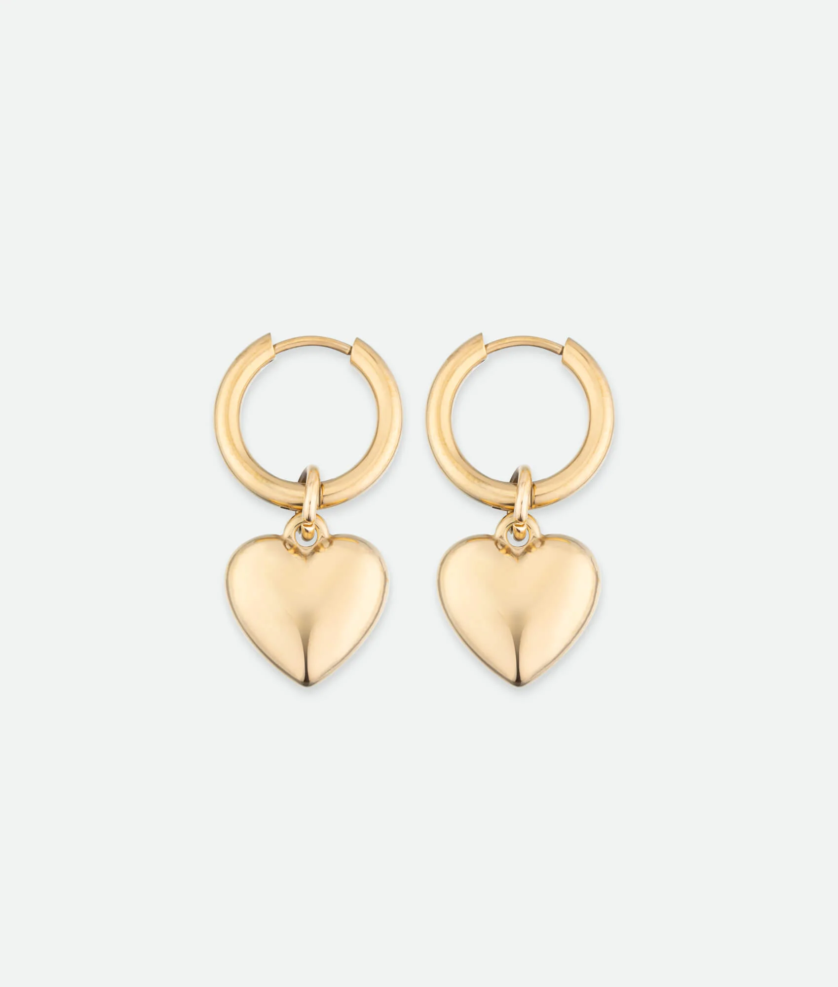 Heart Charm Earrings
