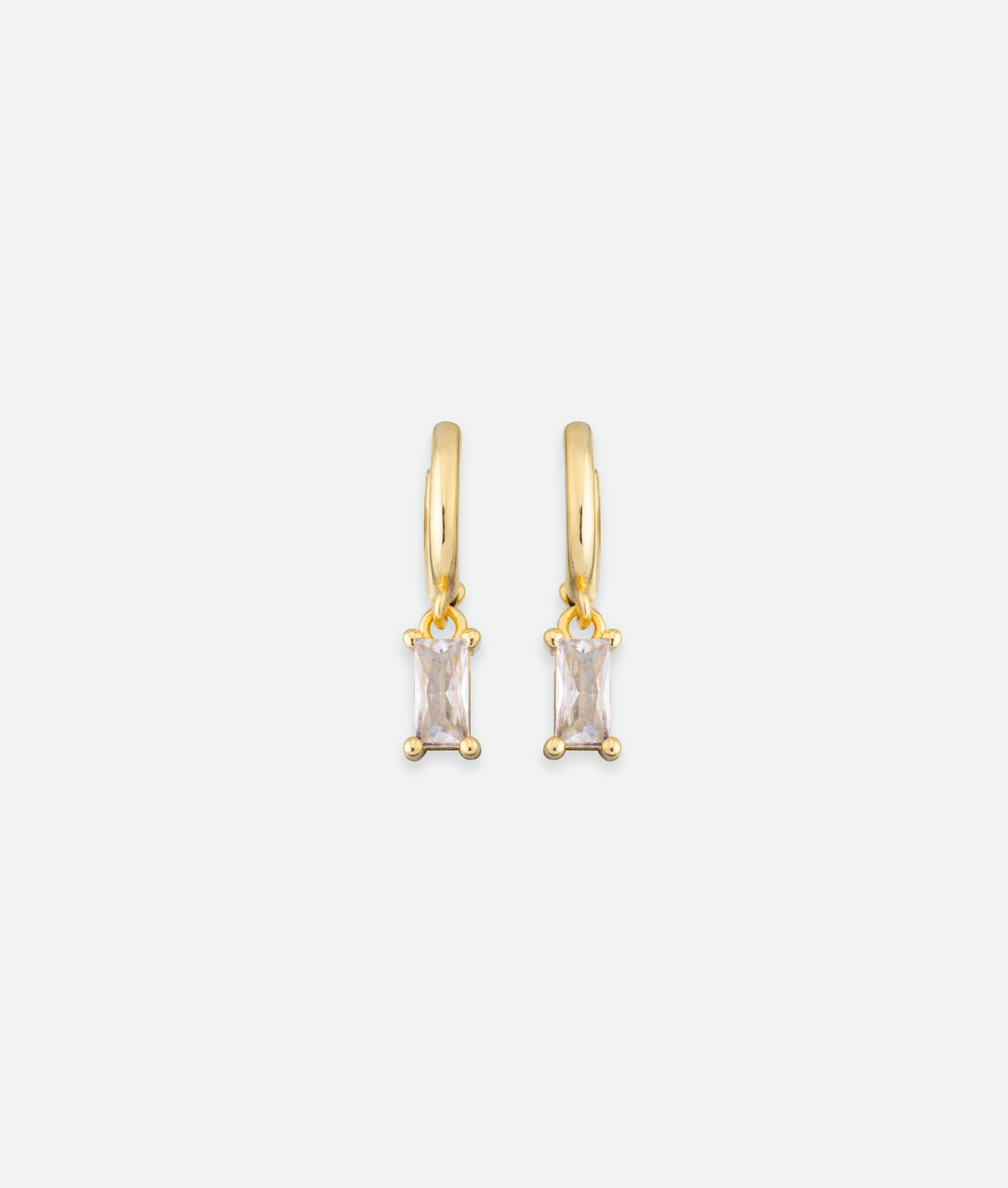 Gold Charm Earrings