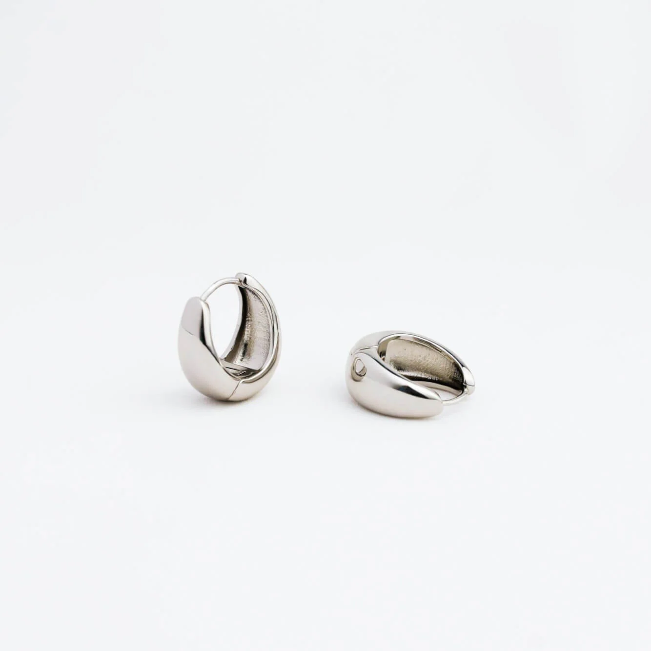 Thick Teardrop Earrings