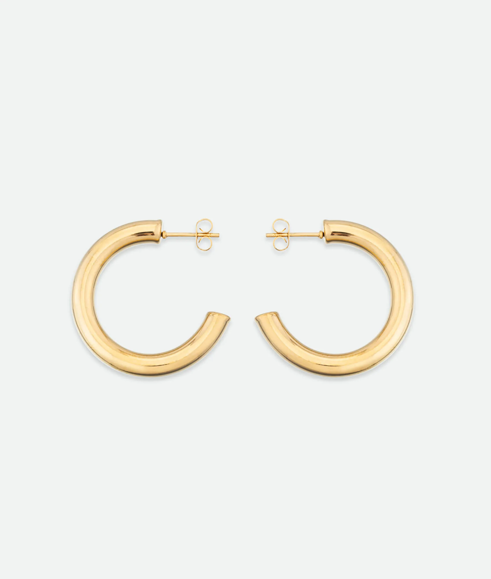 Mini Open Hoop Earrings