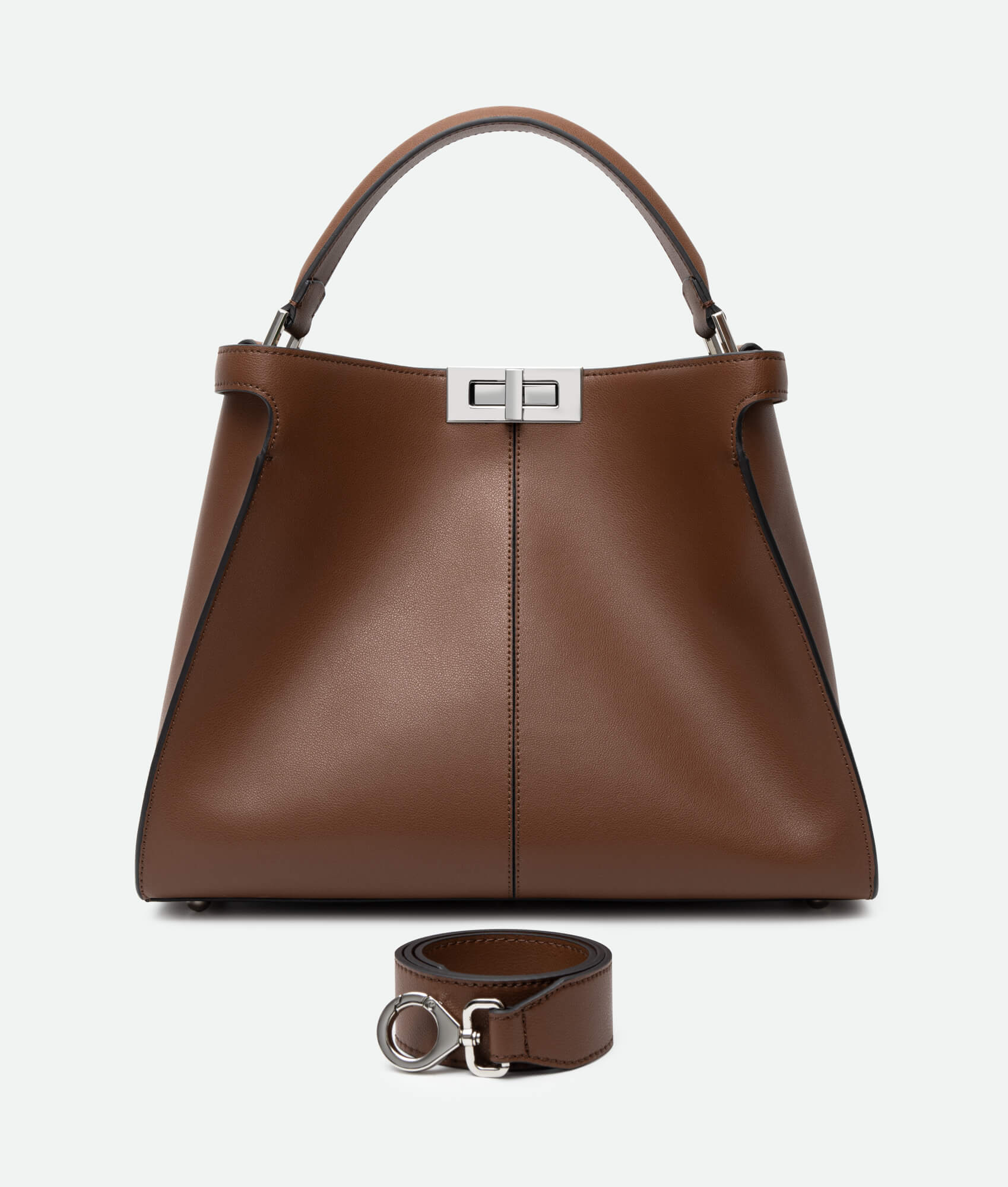 Ava Leather Bucket Bag