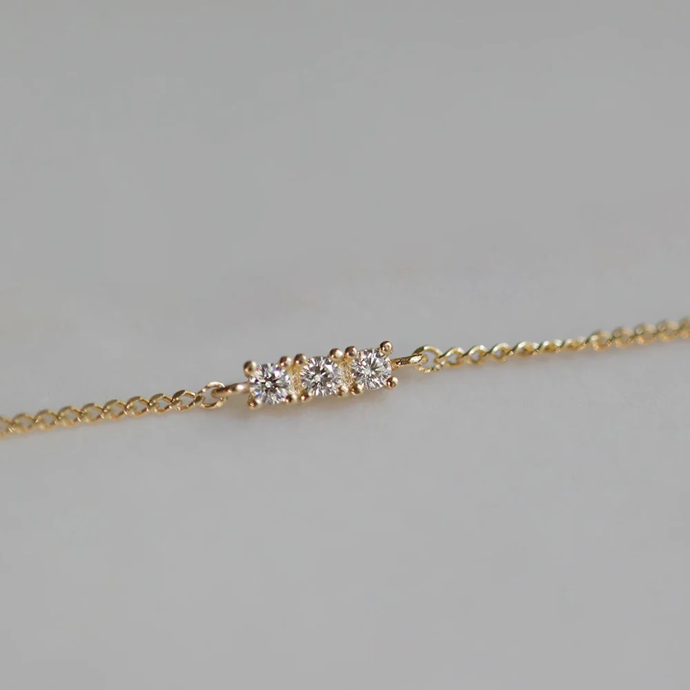 Trinity Chain Bracelet