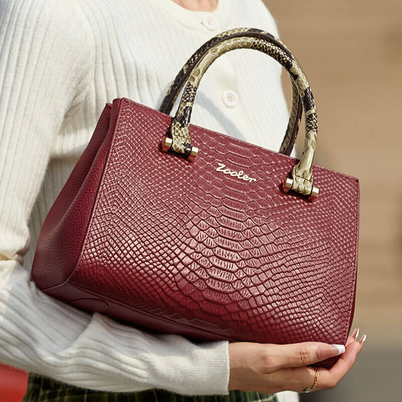 Snake Skin Handbag