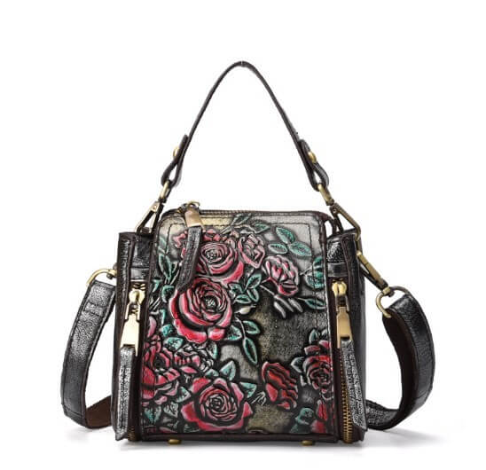 Vintage Embossed Handbag