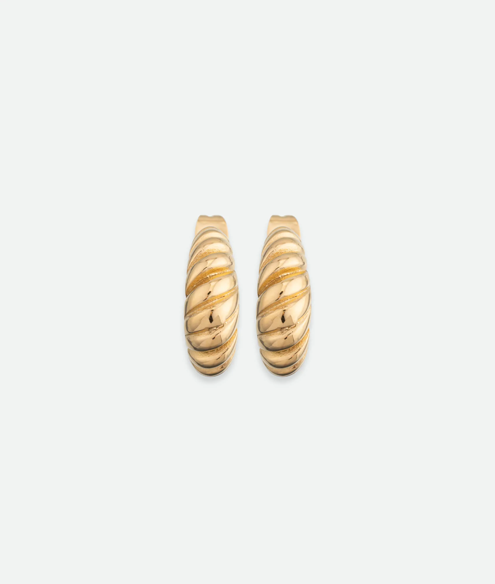 Croissant Hoop Earrings