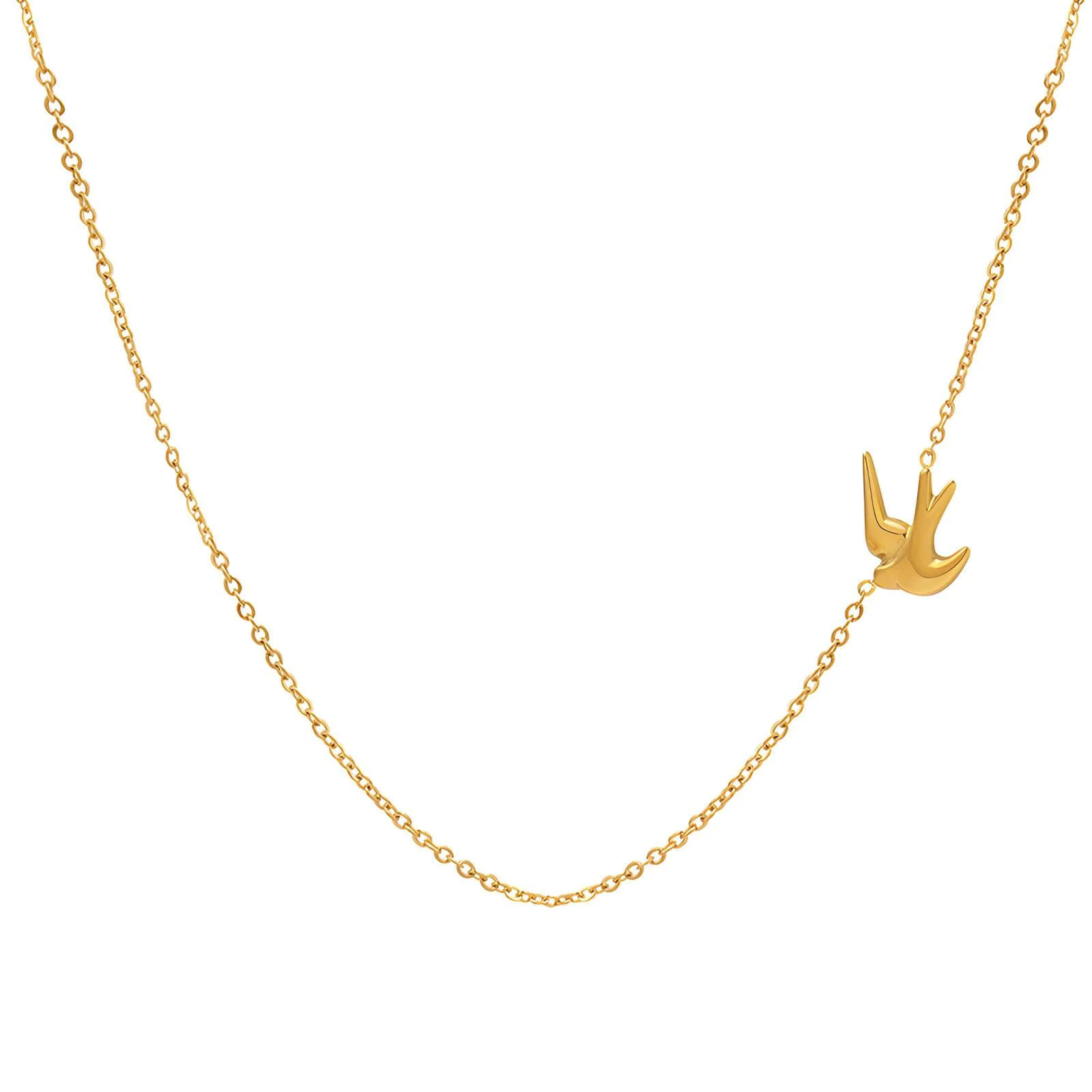 Swan Chain Necklace