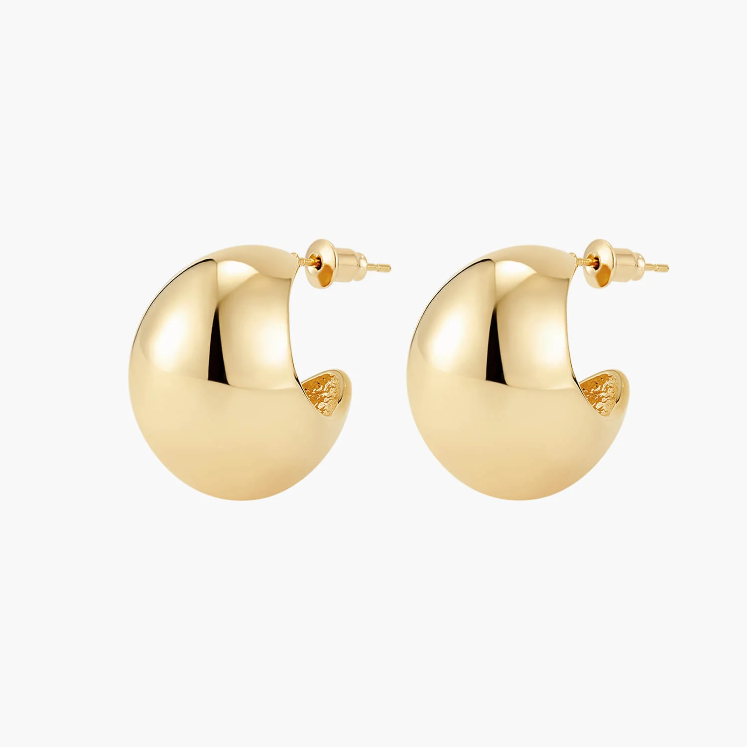C Drop Earrings