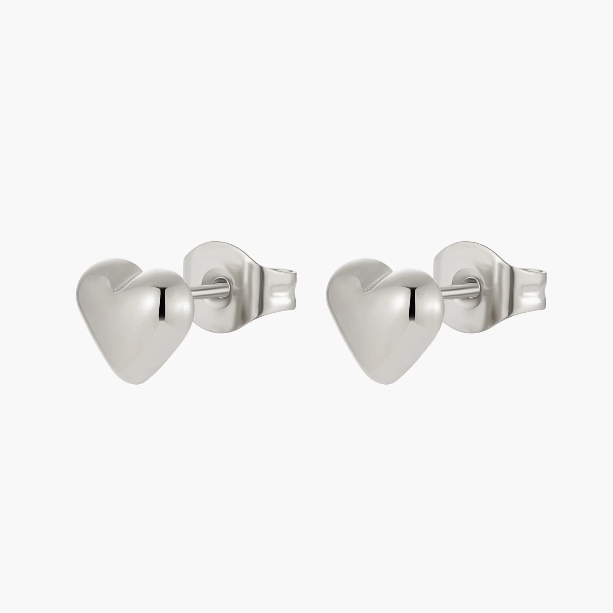 Heart Stud Earrings