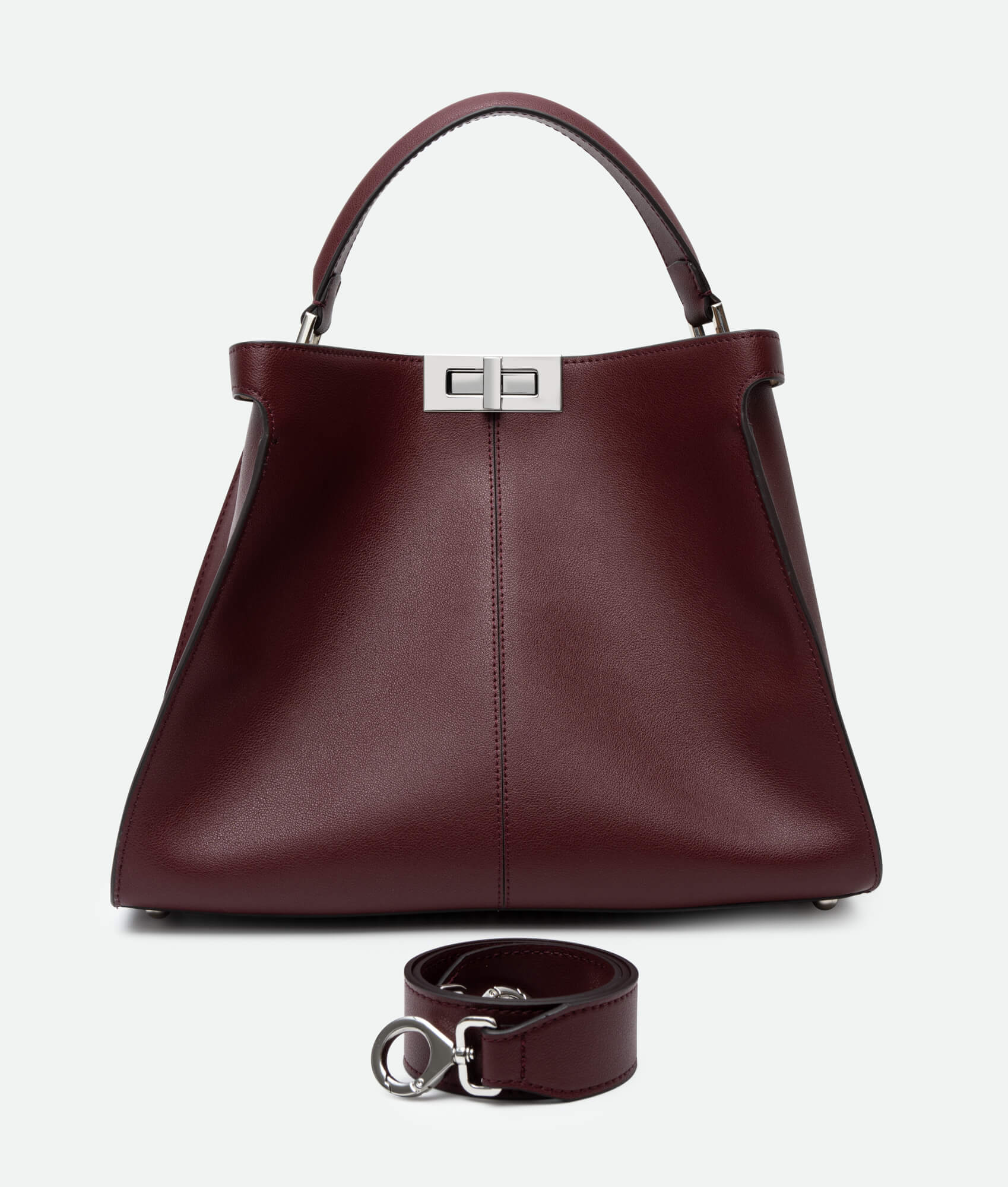 Ava Leather Bucket Bag