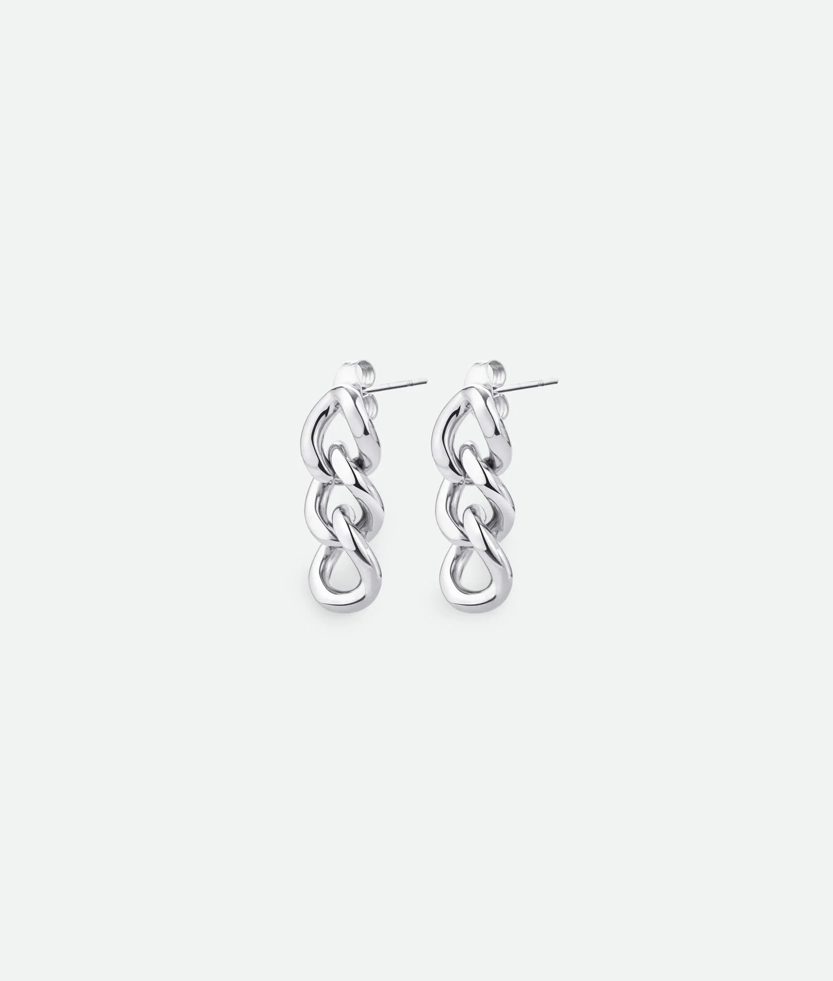 Trio Link Earrings