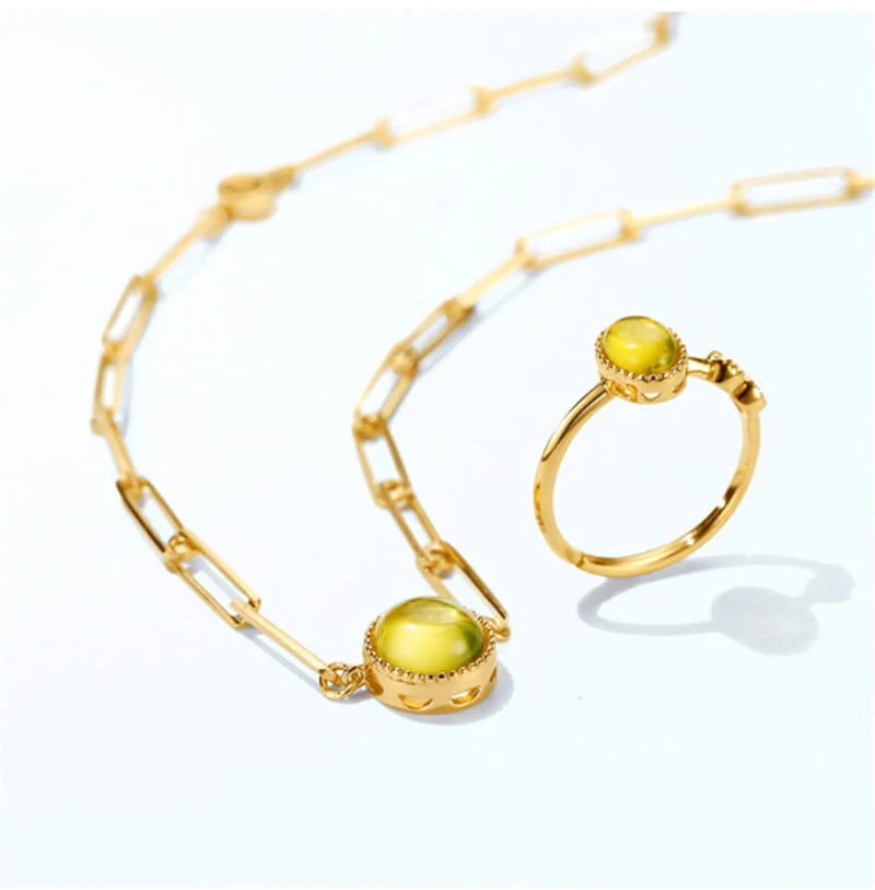 Big Paper Clip Link Necklace